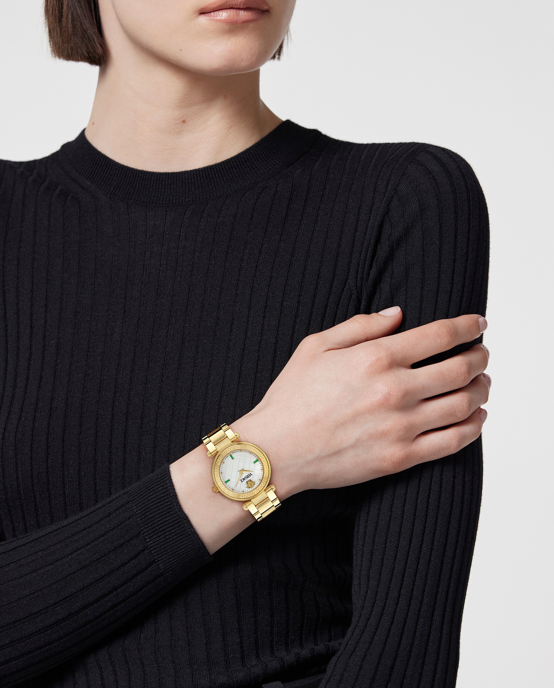 Relógio de Mulher Reve Ve8b00824 de Aço e Bracelete Dourada Ouro-5