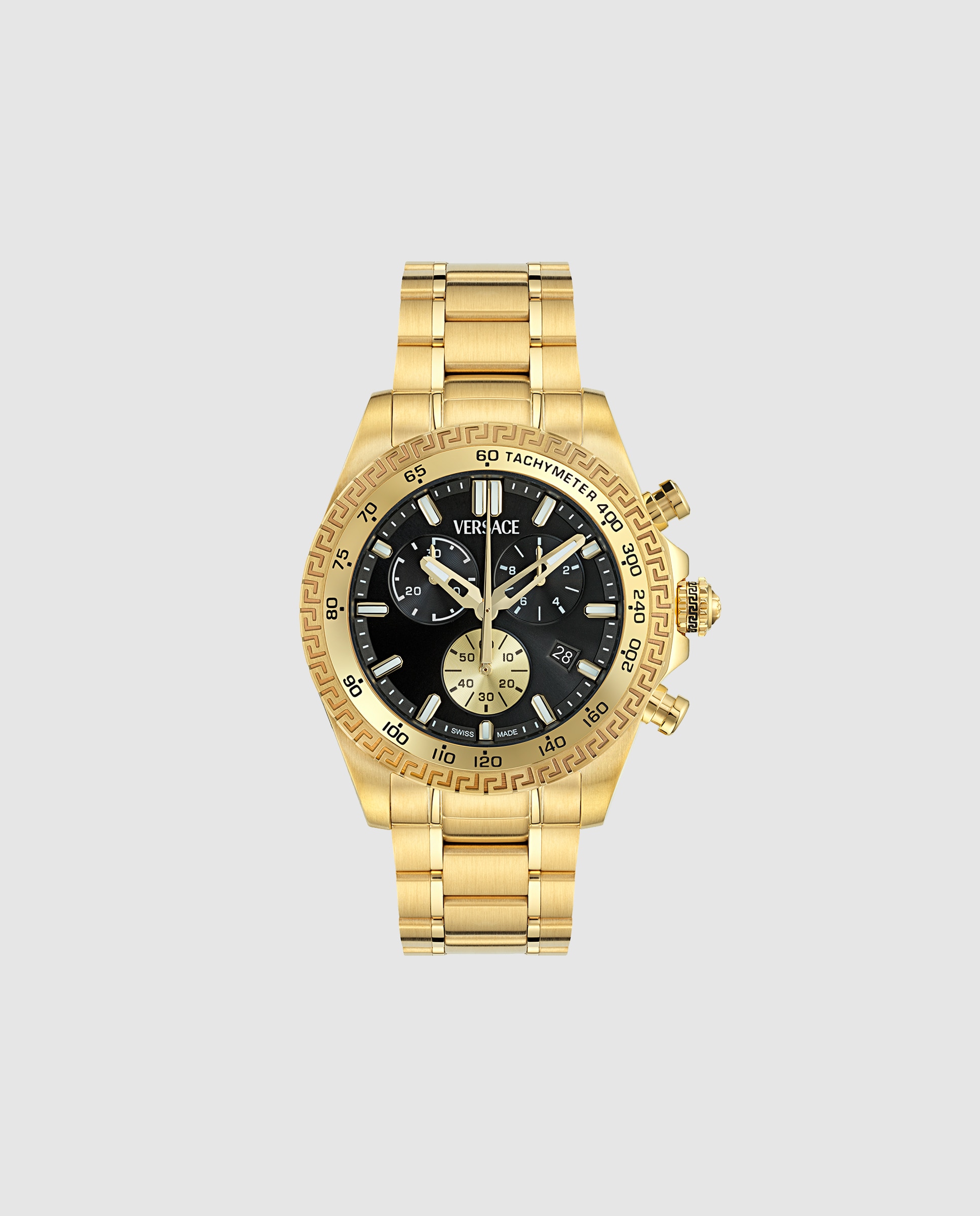 Relógio Chrono X Ve9k00524 de Aço e Bracelete Dourada Ouro-1
