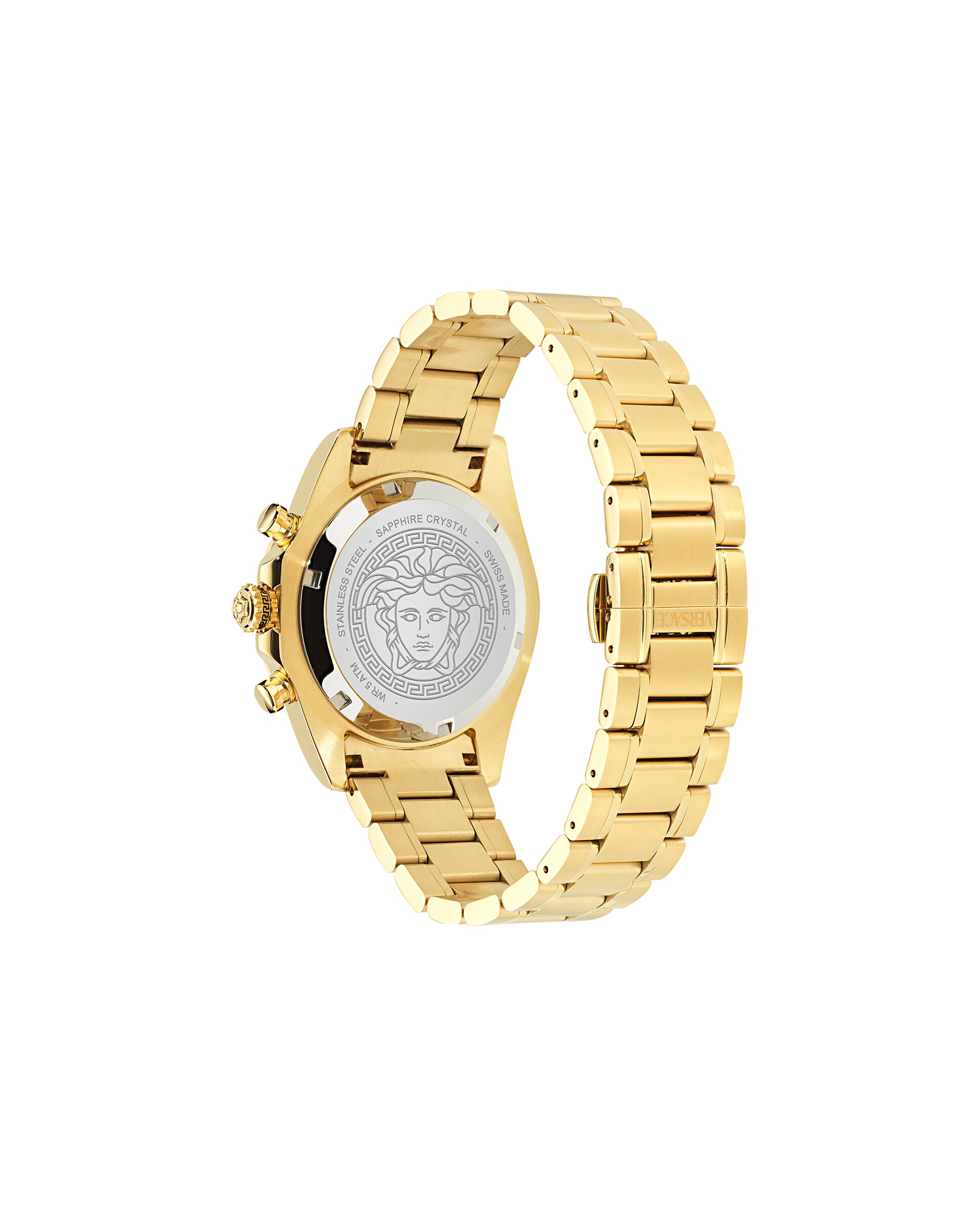 Relógio Chrono X Ve9k00524 de Aço e Bracelete Dourada Ouro-2