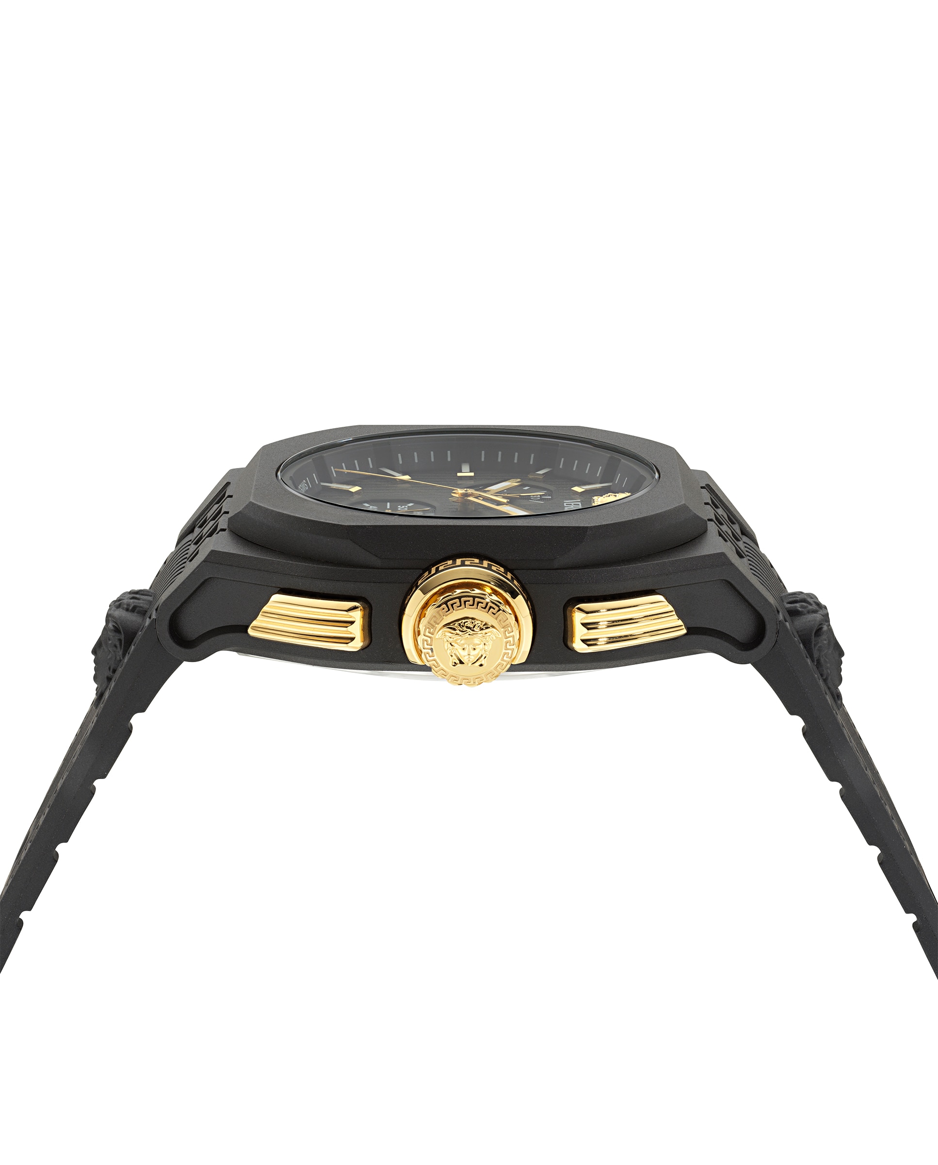 Relógio V-legend Chr Ve9l00124 de Poliuretano e Correia em Preto Preto-3