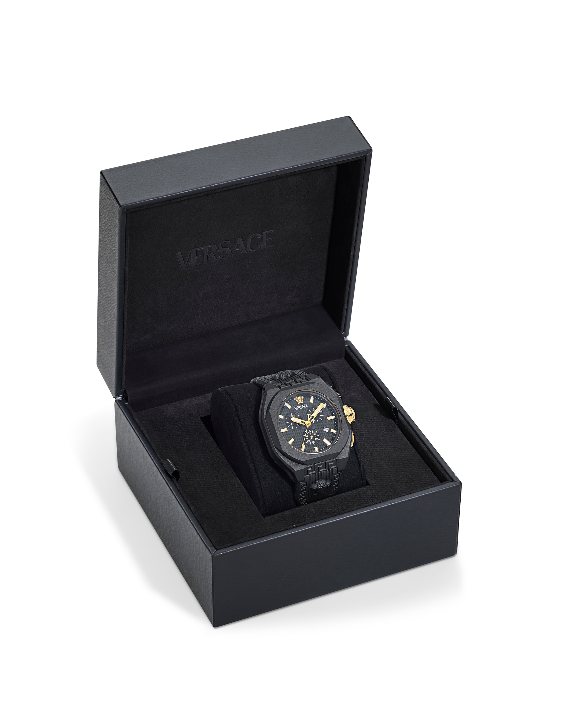 Relógio V-legend Chr Ve9l00124 de Poliuretano e Correia em Preto Preto-4