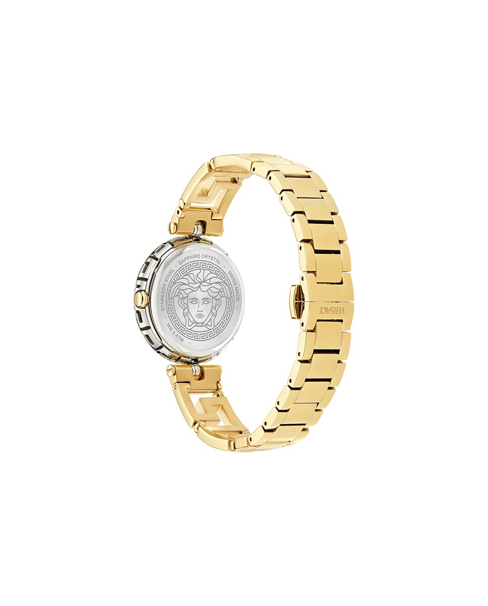 Relógio Medusa Jewel Ve0b00325 de Aço e Bracelete Dourada Ouro-2