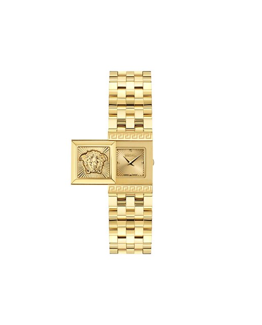 Imagem 0 de Relógio Reveal Ve0c00225 de Aço e Pulseira Dourada