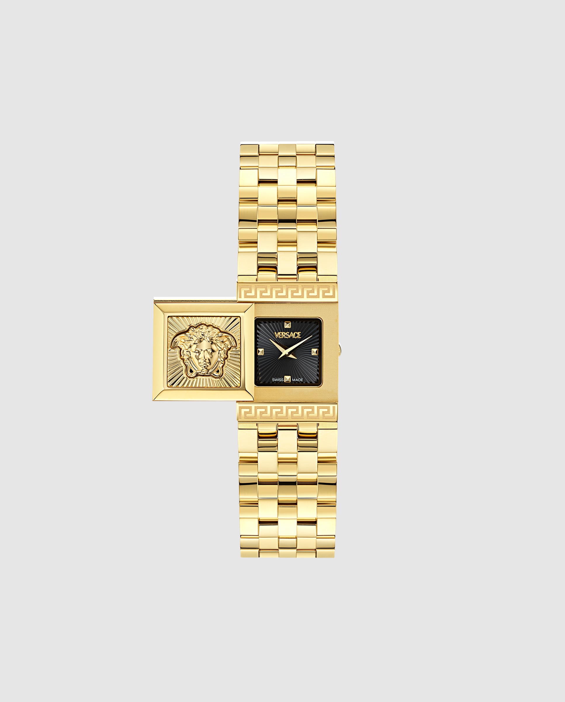 Relógio de Mulher Reveal Ve0c00325 de Aço e Correia Dourada Ouro-1