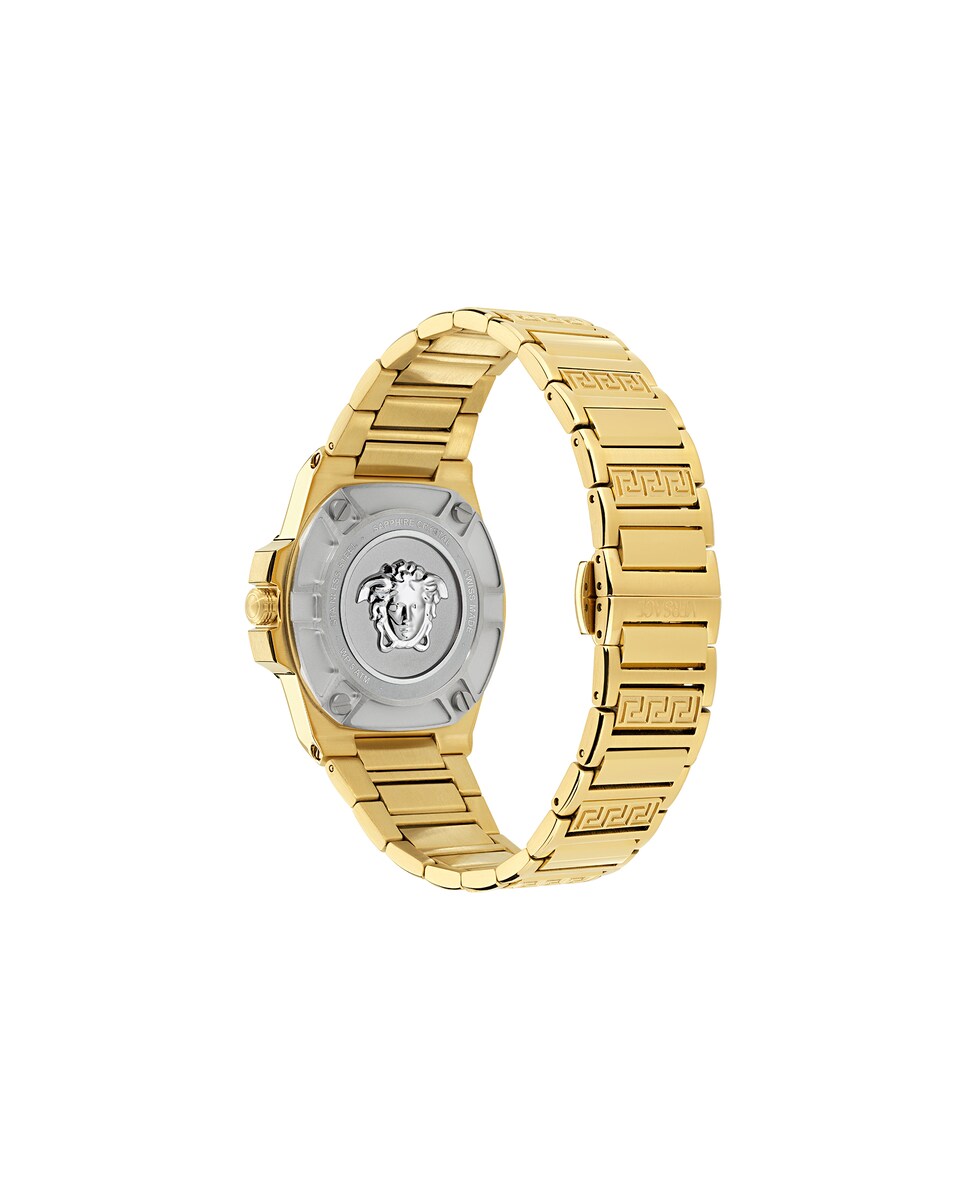 Relógio Greca Reaction Ve0d00525 de Aço e Bracelete Dourada Ouro-2