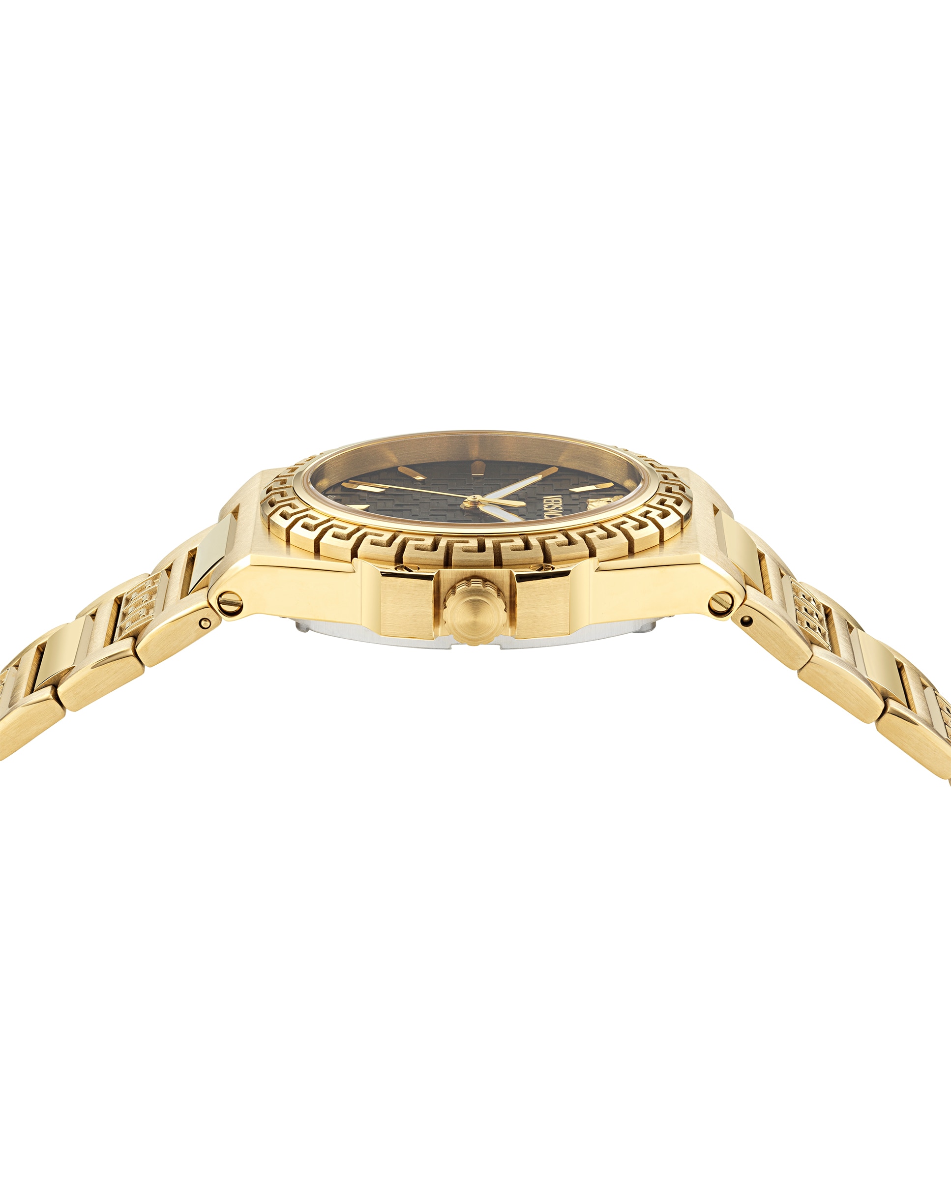 Relógio de Mulher Greca Reaction Ve0d00525 de Aço e Bracelete Dourada Ouro-3