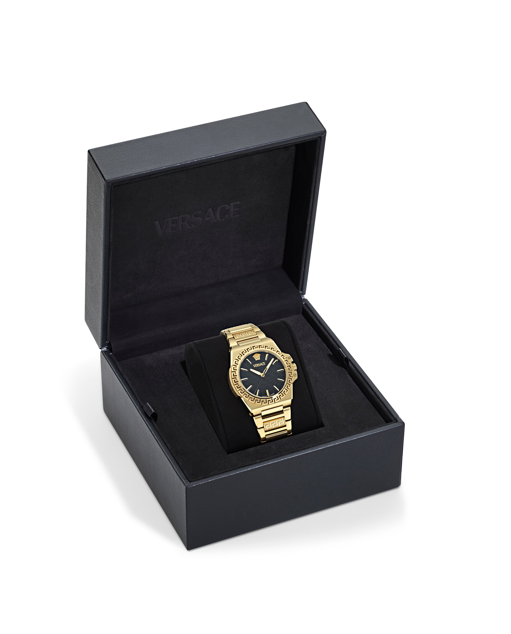 Relógio de Mulher Greca Reaction Ve0d00525 de Aço e Bracelete Dourada Ouro-4