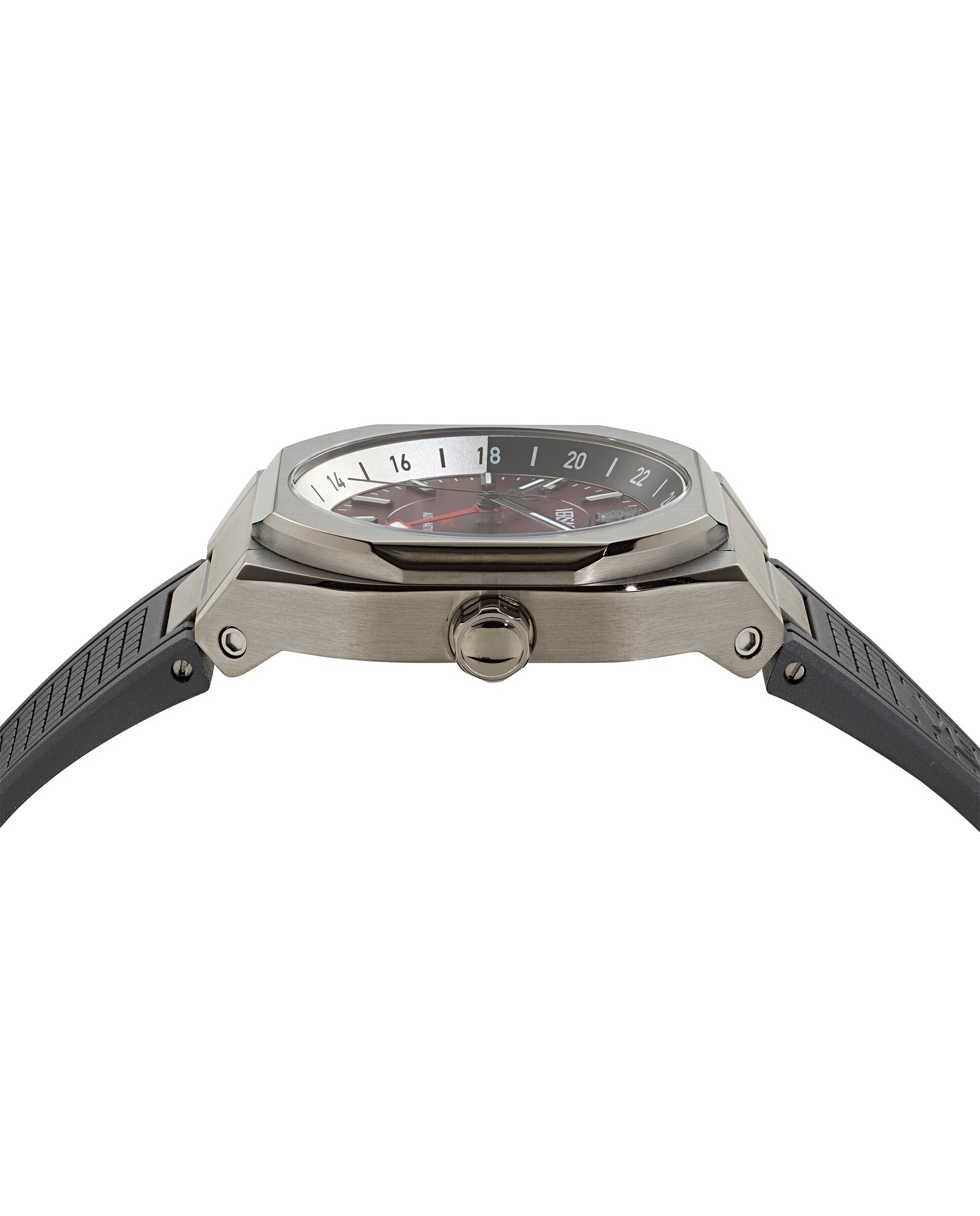 Relógio de Homem V-contempo Gmt Ve0i00125 de Poliuretano e Correia em Preto Preto-3