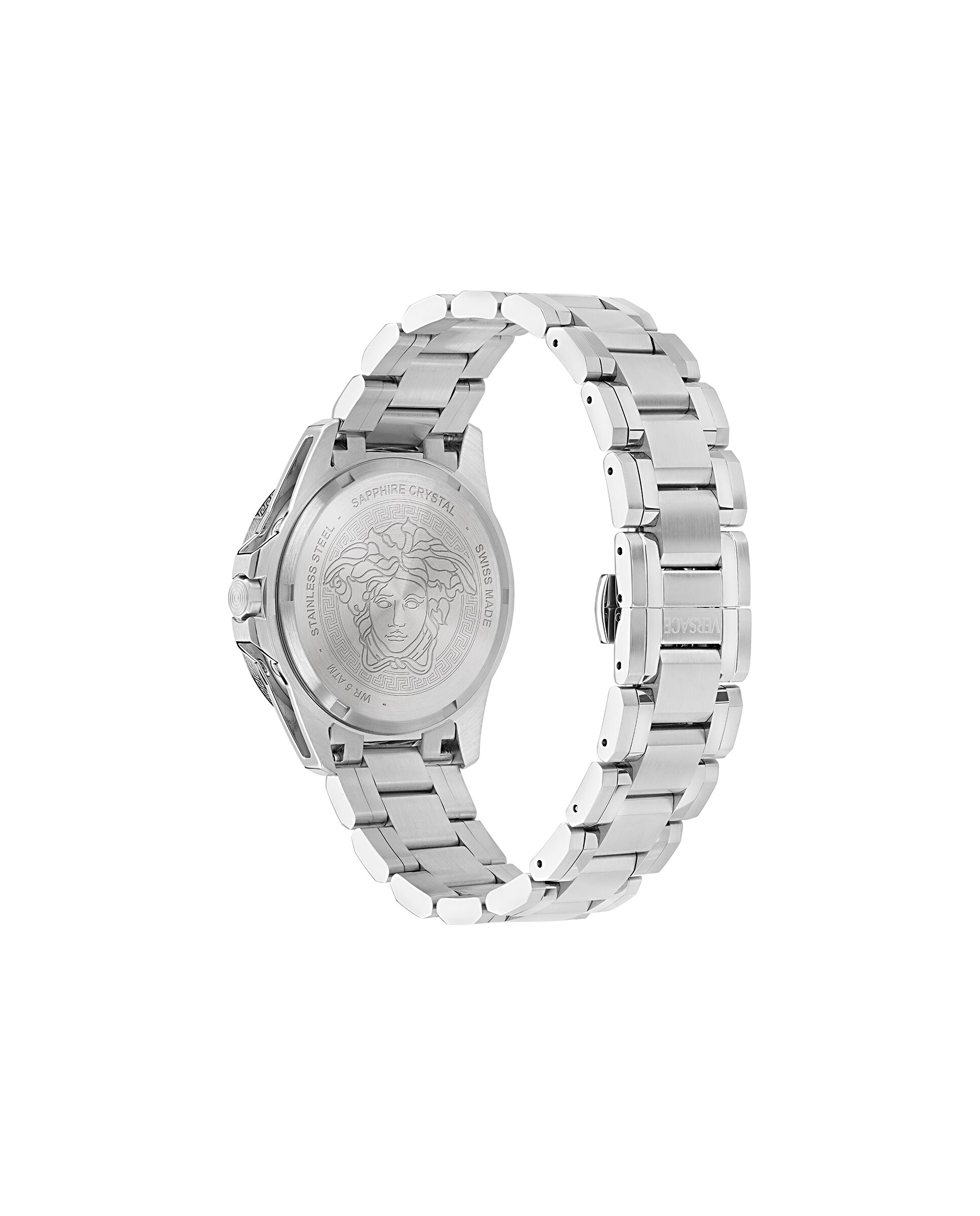 Relógio de Homem V-galaxy Moonphase Ve0k00125 de Aço e Bracelete Prateada/cinzento Prata-2