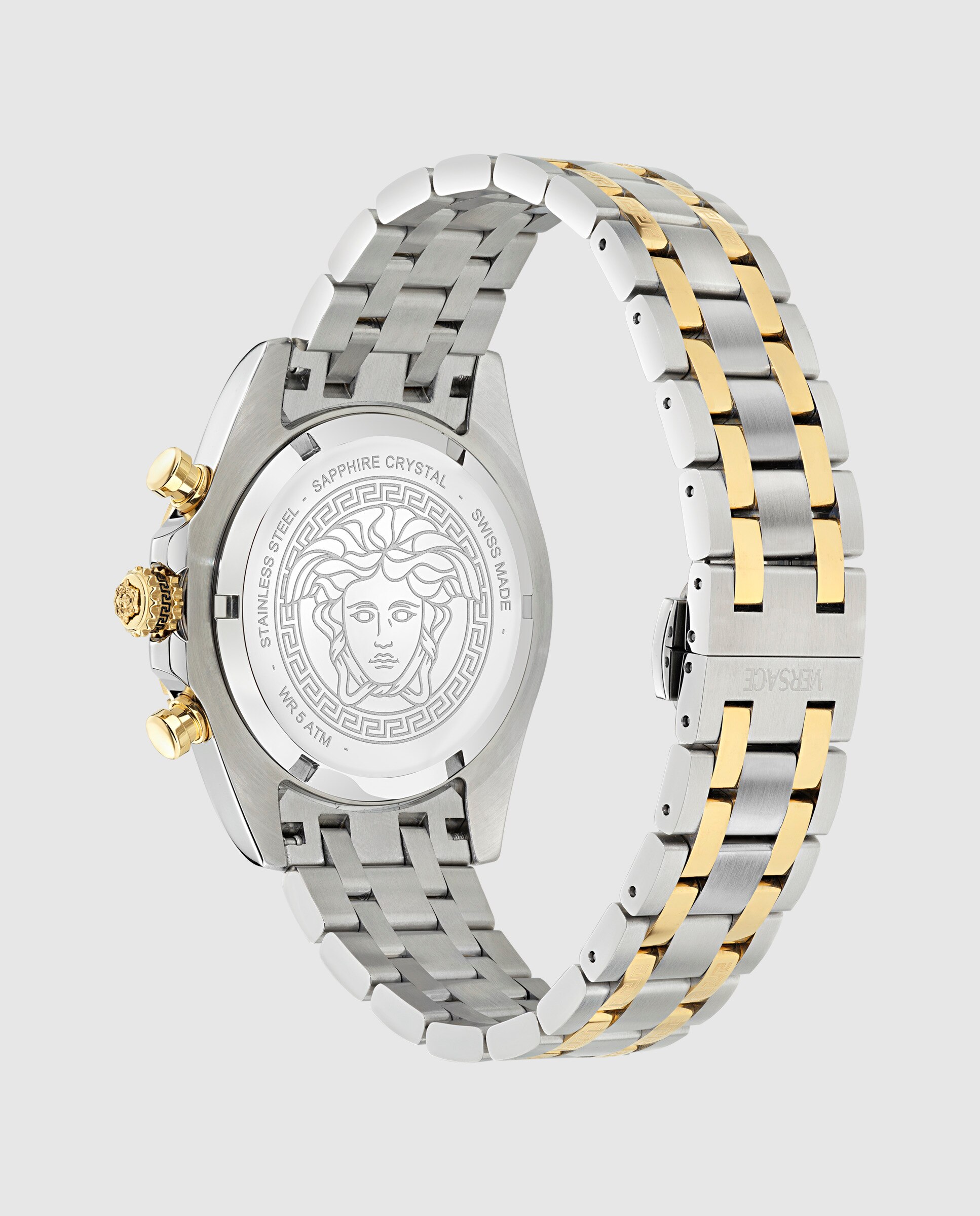 Relógio Fornax Ve0w00425 de Aço e Correia Prateada/cinzento Prata-3