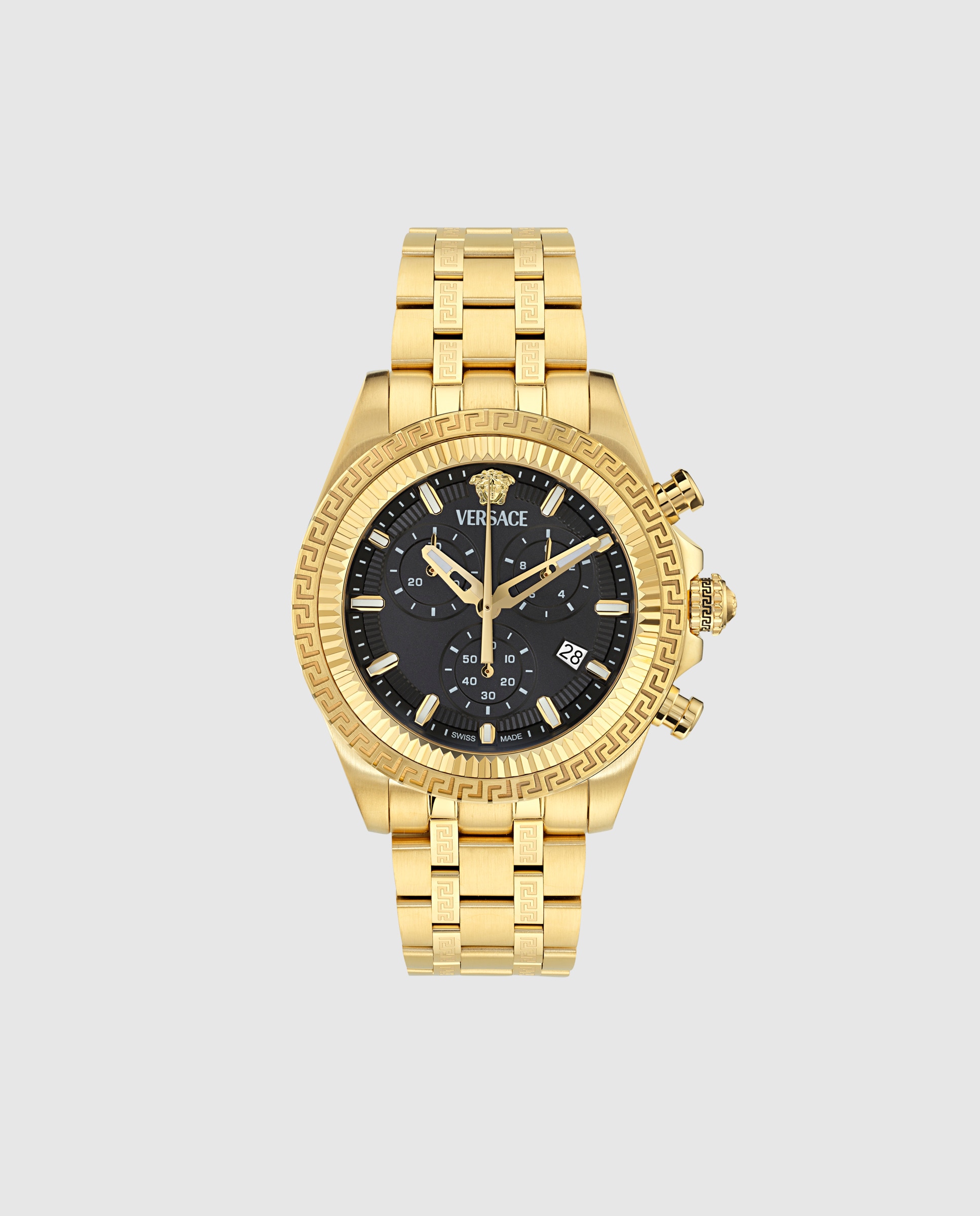 Imagem 0 de Relógio Fornax Ve0w00525 de Aço e Bracelete Dourada