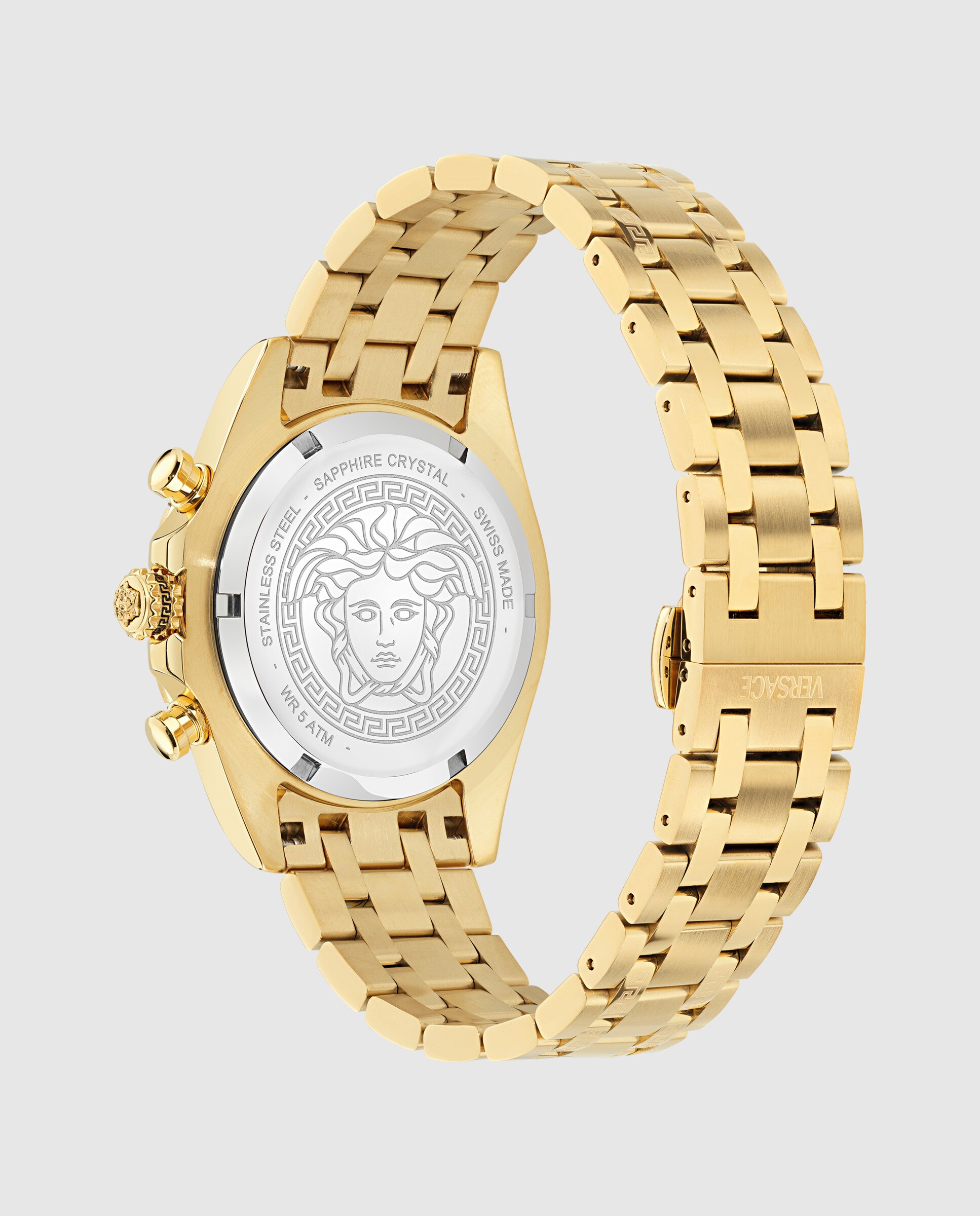 Relógio Fornax Ve0w00525 de Aço e Bracelete Dourada Ouro-3