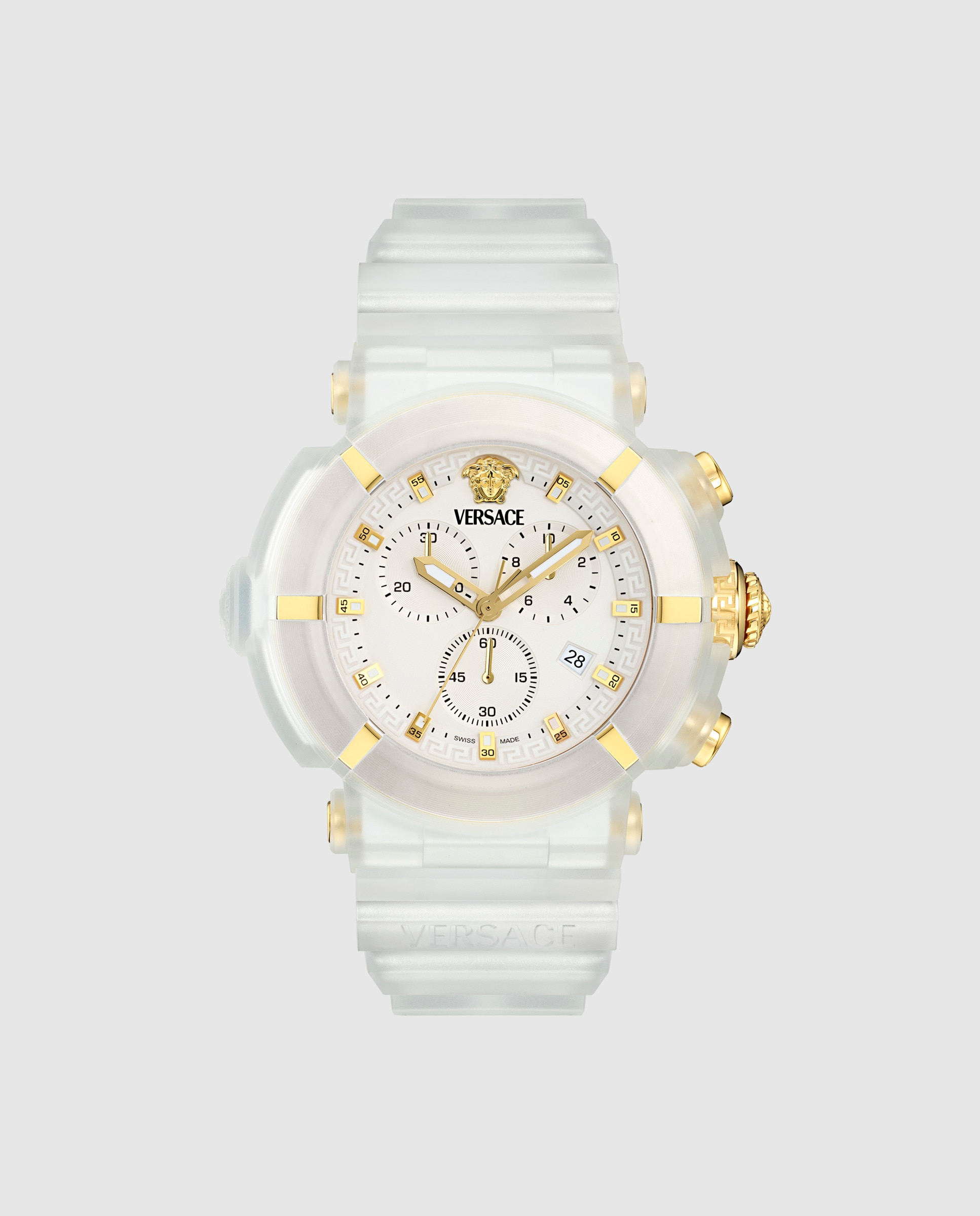 Relógio Unissexo Real Active Chr Ve0l00525 de Borracha e Bracelete