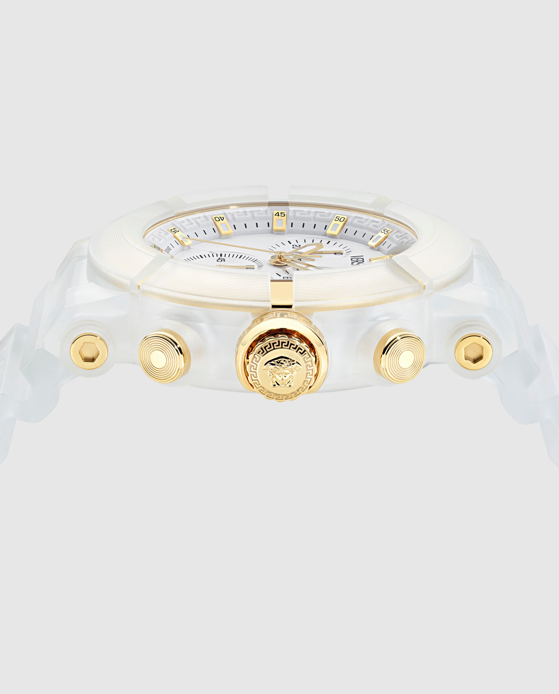 Relógio Unissexo Real Active Chr Ve0l00525 de Borracha e Bracelete Branca Branco-2