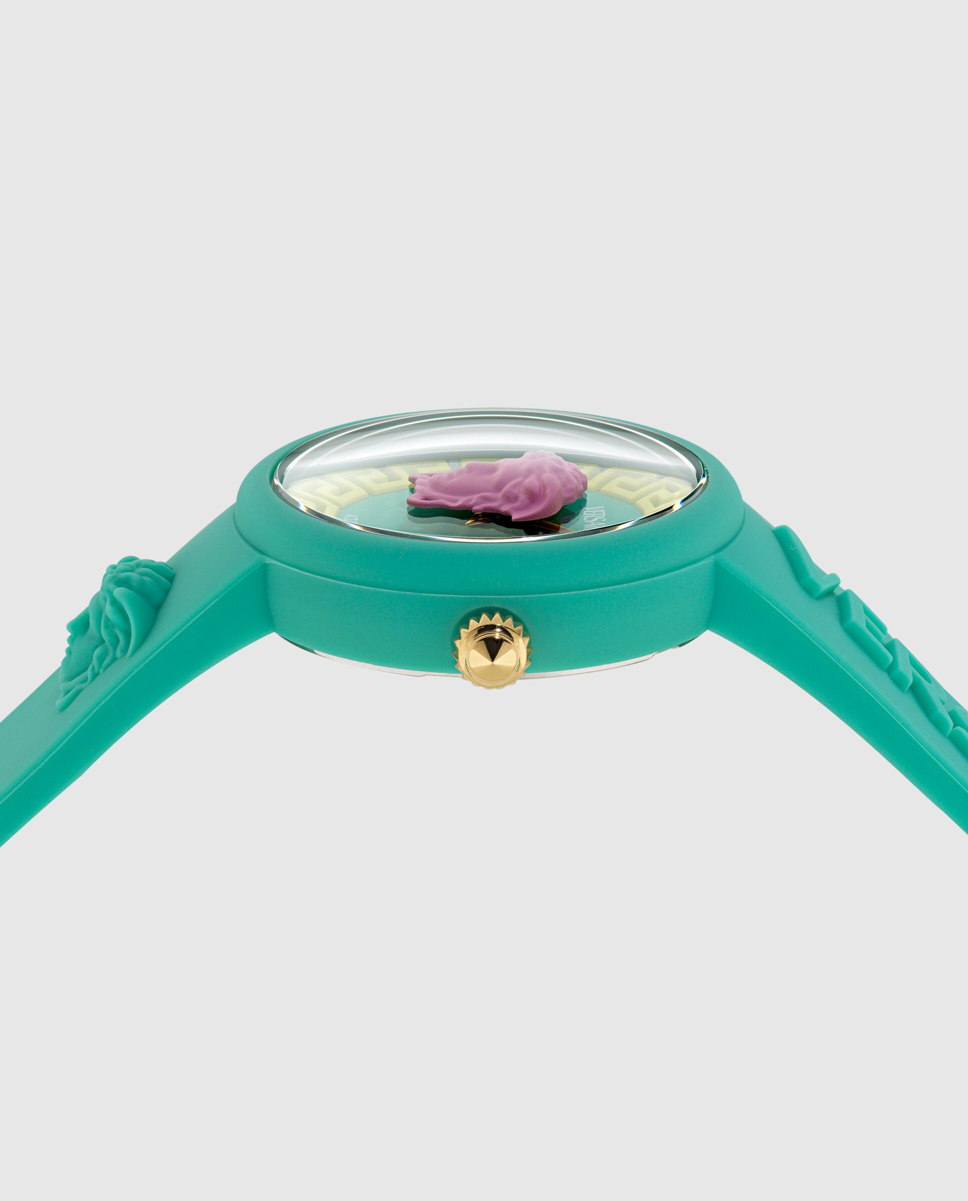 Relógio Infantil Medusa Pop Kids Ve9200225 de Silicone e Bracelete Verde Verde-2
