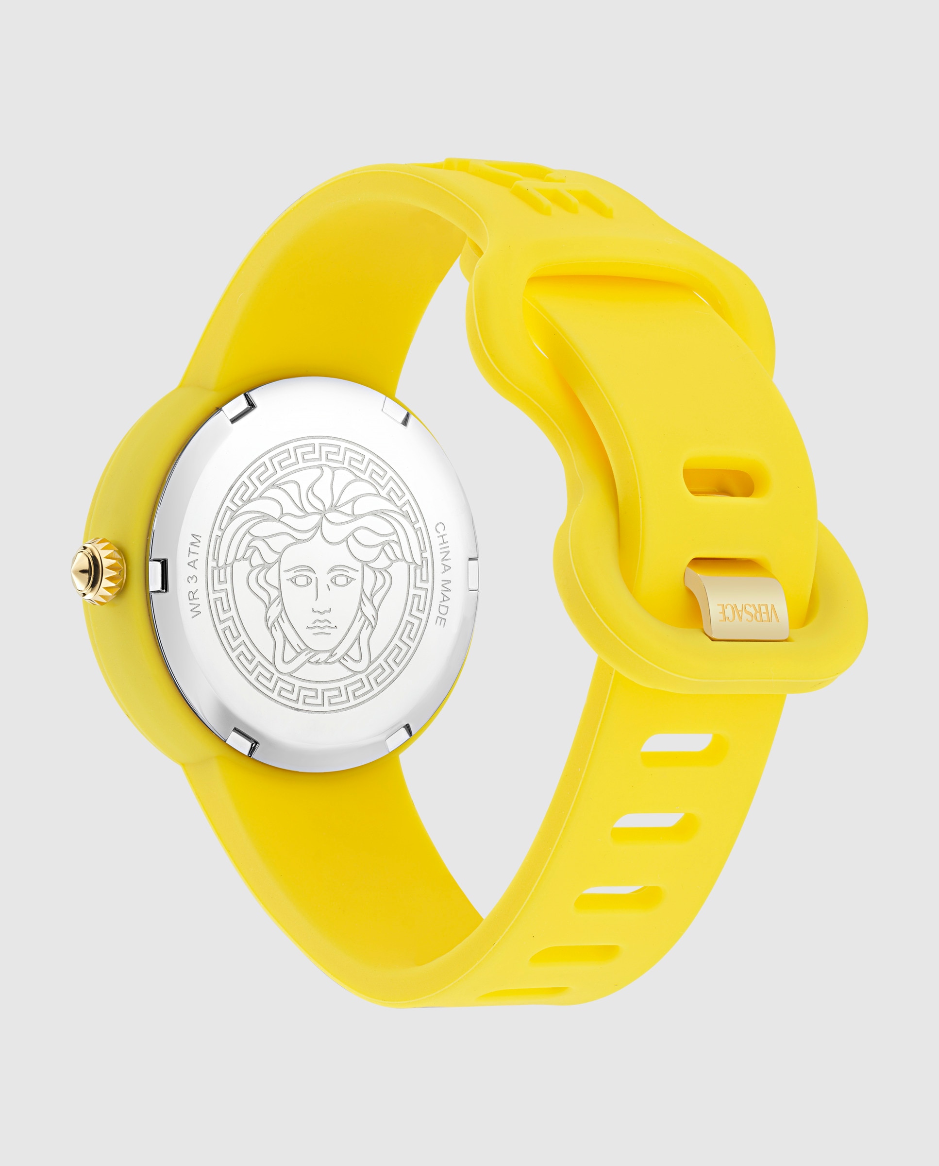 Relógio Infantil Medusa Pop Kids Ve9200425 de Silicone e Bracelete Amarela Amarelo-3