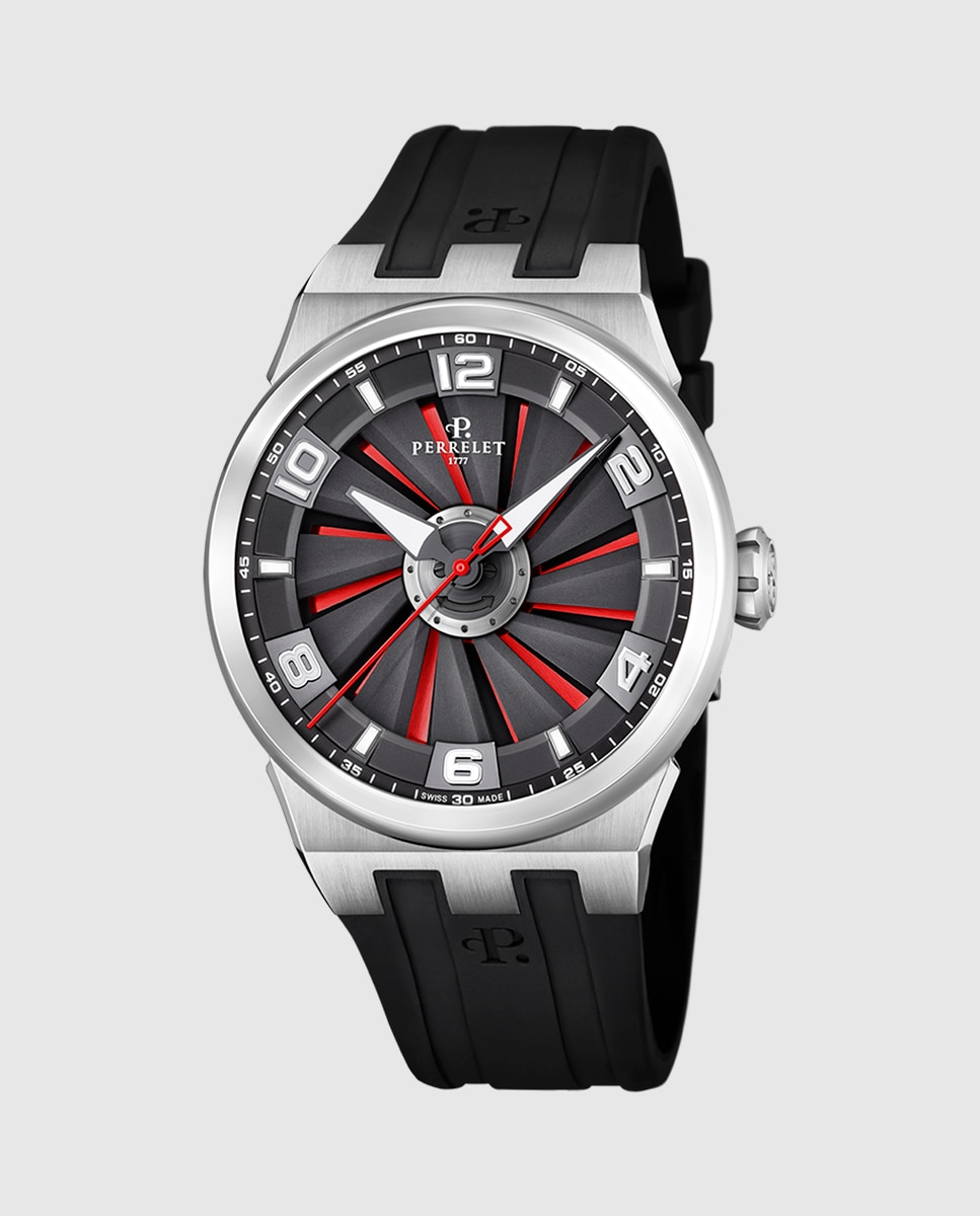 Imagem 0 de Relógio A4062/aa Turbine Evo de Borracha em Preto