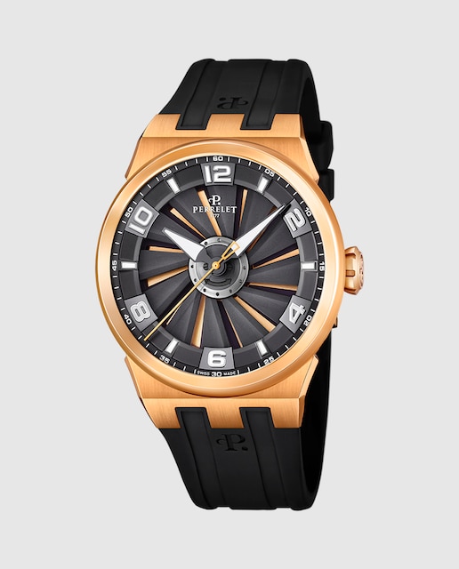 Imagem 0 de Relógio A4064/aa Turbine Evo de Borracha em Preto