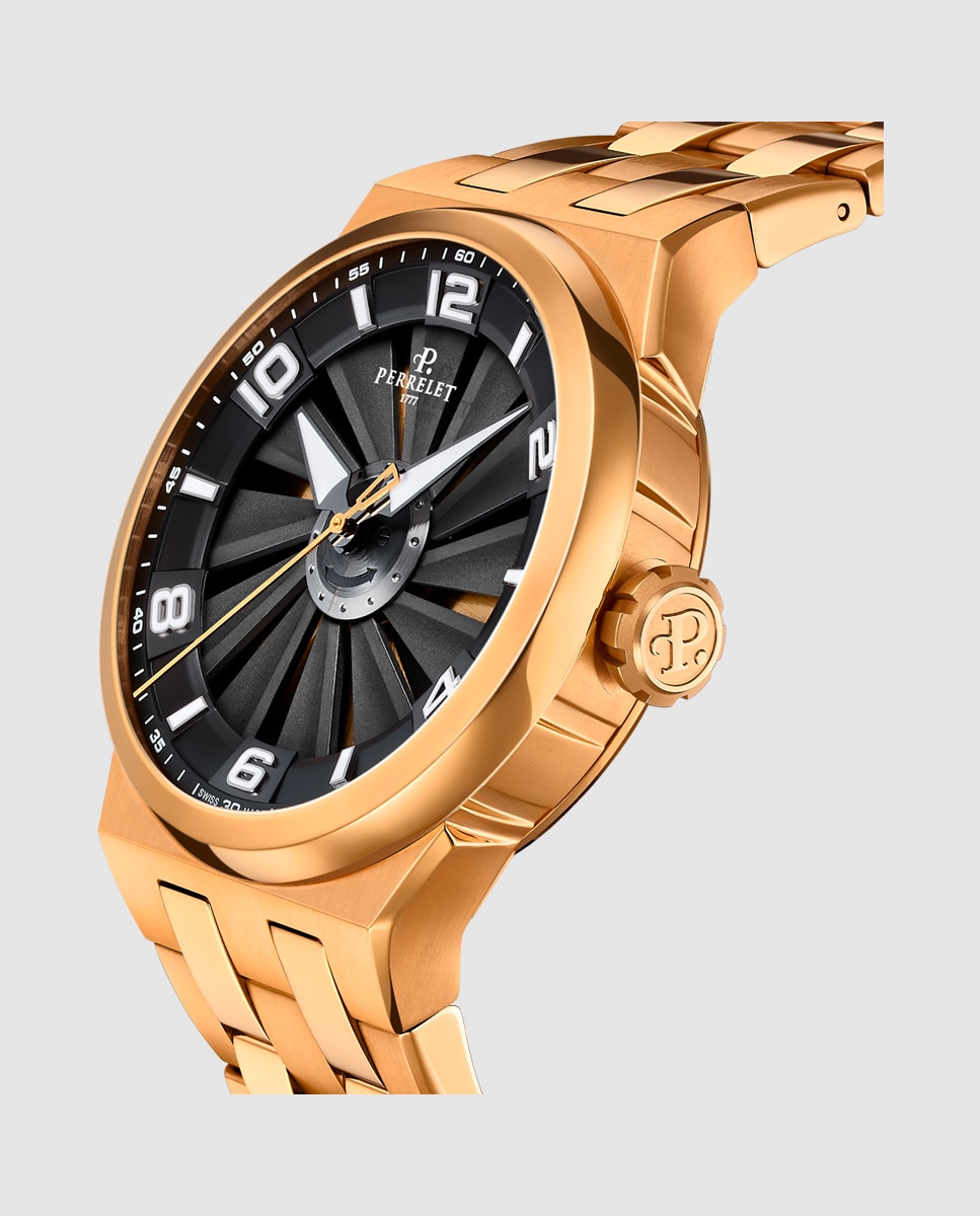 Relógio A4064/1 Turbine Evo de Aço em Dourado Ouro-2