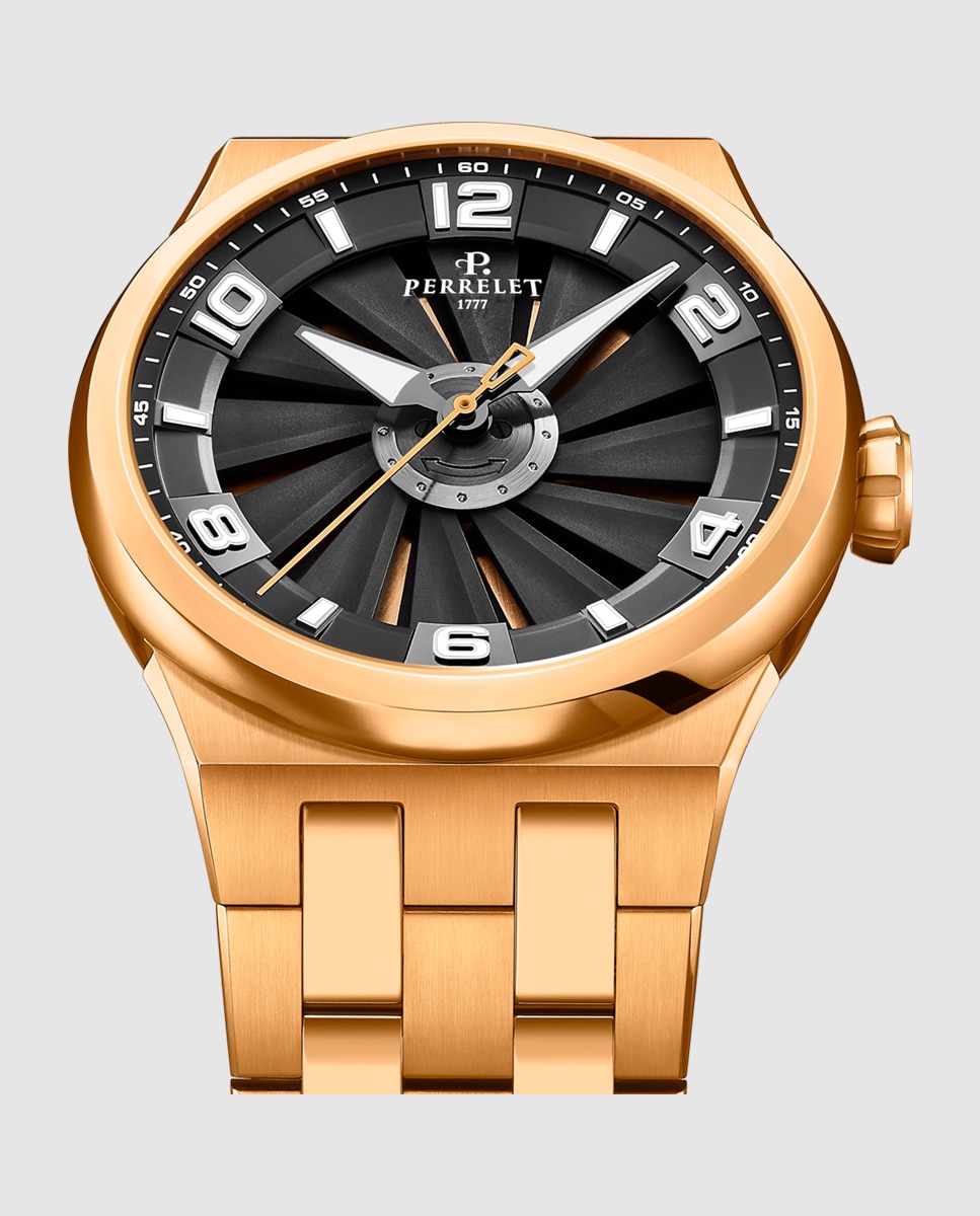 Relógio A4064/1 Turbine Evo de Aço em Dourado Ouro-3