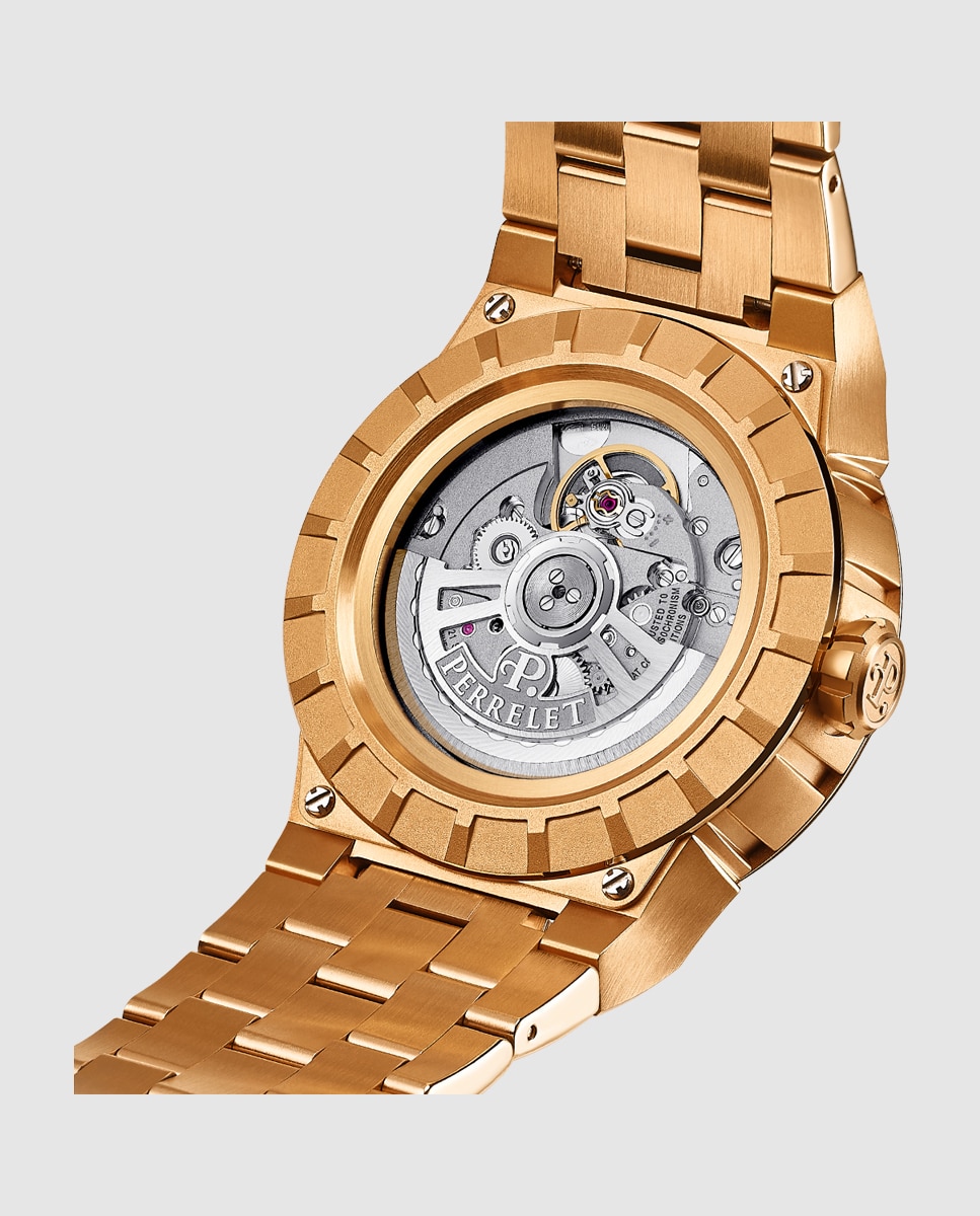 Relógio A4064/1 Turbine Evo de Aço em Dourado Ouro-4