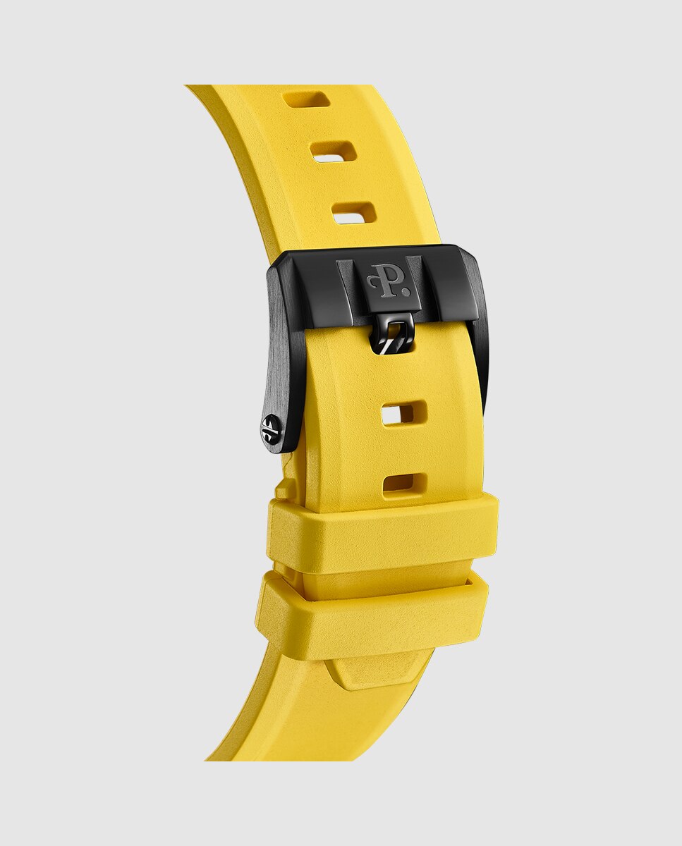 Relógio A4067/1 Turbine Titanium de Borracha em Amarelo Amarelo-5