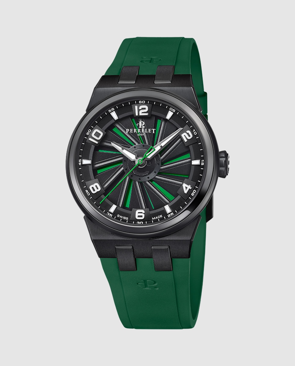 Relógio A4067/5 Turbine Titanium de Borracha em Vermelho Vermelho-1