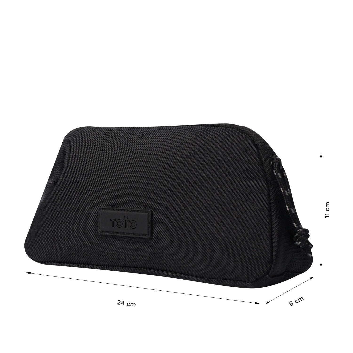 Estojo Totto Rocky de Formato Compacto e de Formato Prático Preto-2
