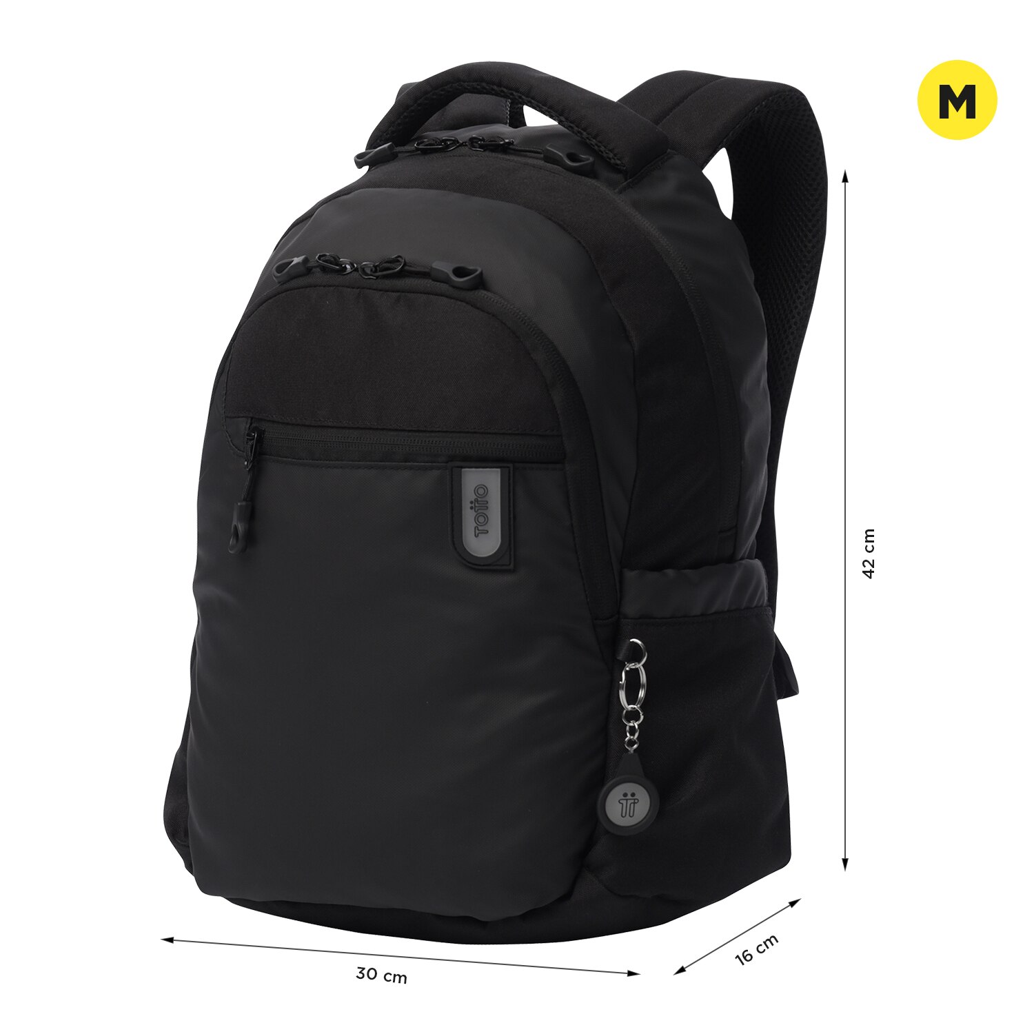 Mochila Urbana Totto Steif Nara para Portátil de 14” Preto-3