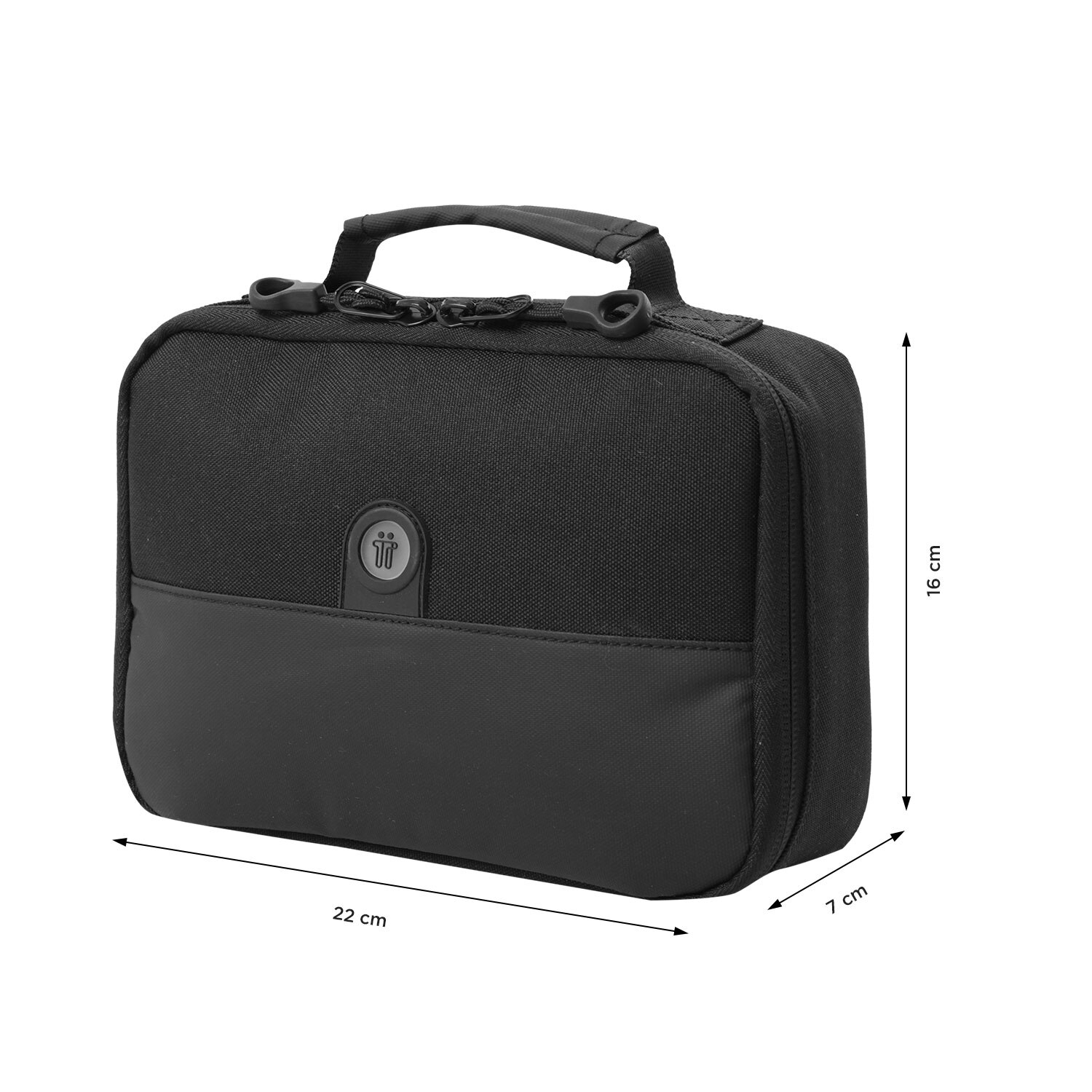 Lancheira Totto Fit com Isolamento Térmico e de Fácil Limpeza Preto-4
