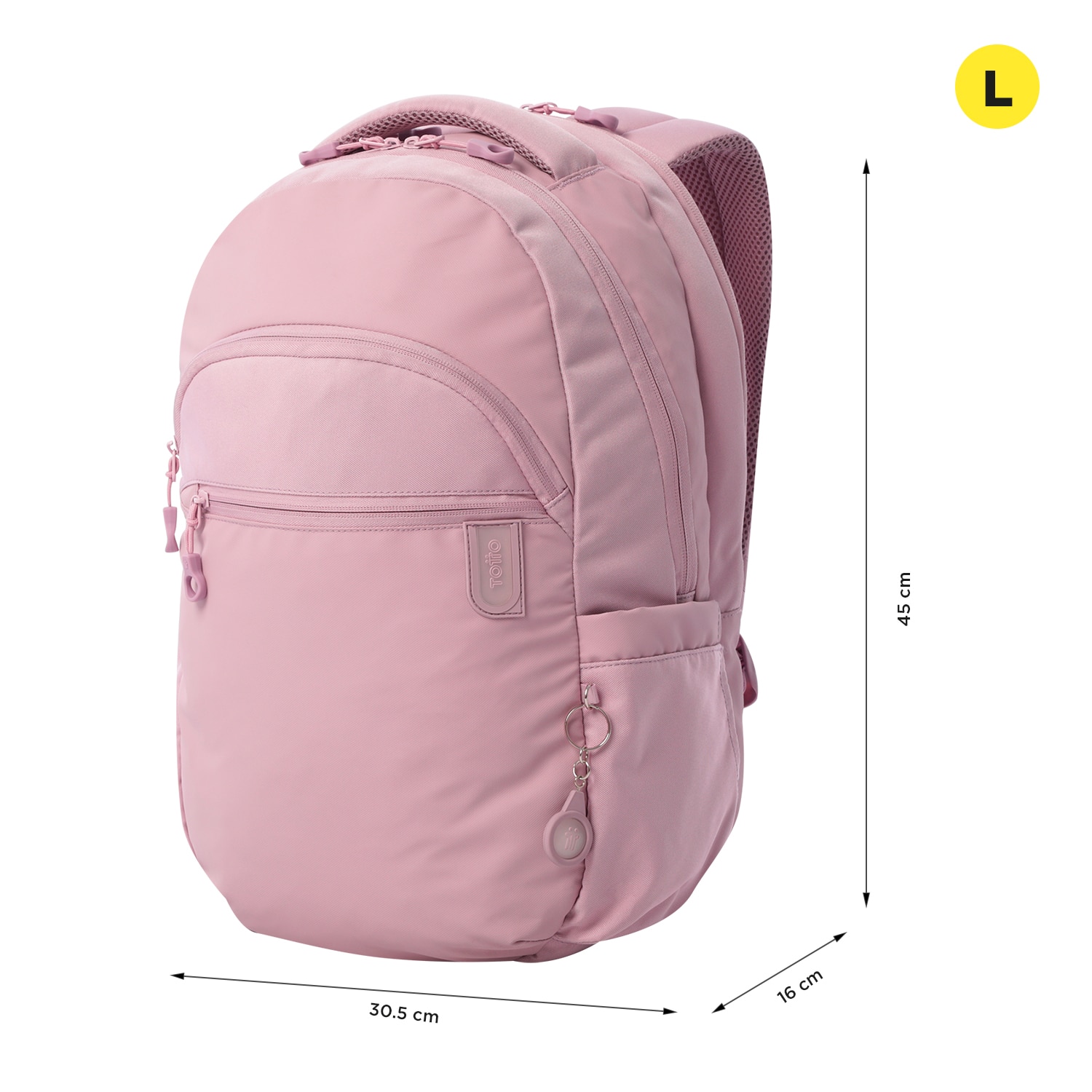Mochila Urbana Totto Steif Ino para Portátil de 15.4” e para Tablet de 10” Lilás-3