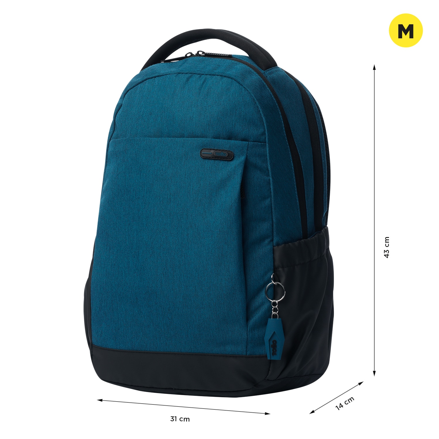 Mochila Executiva Totto Deleg 2.0 para Portátil de 14” Azul / Preto-2