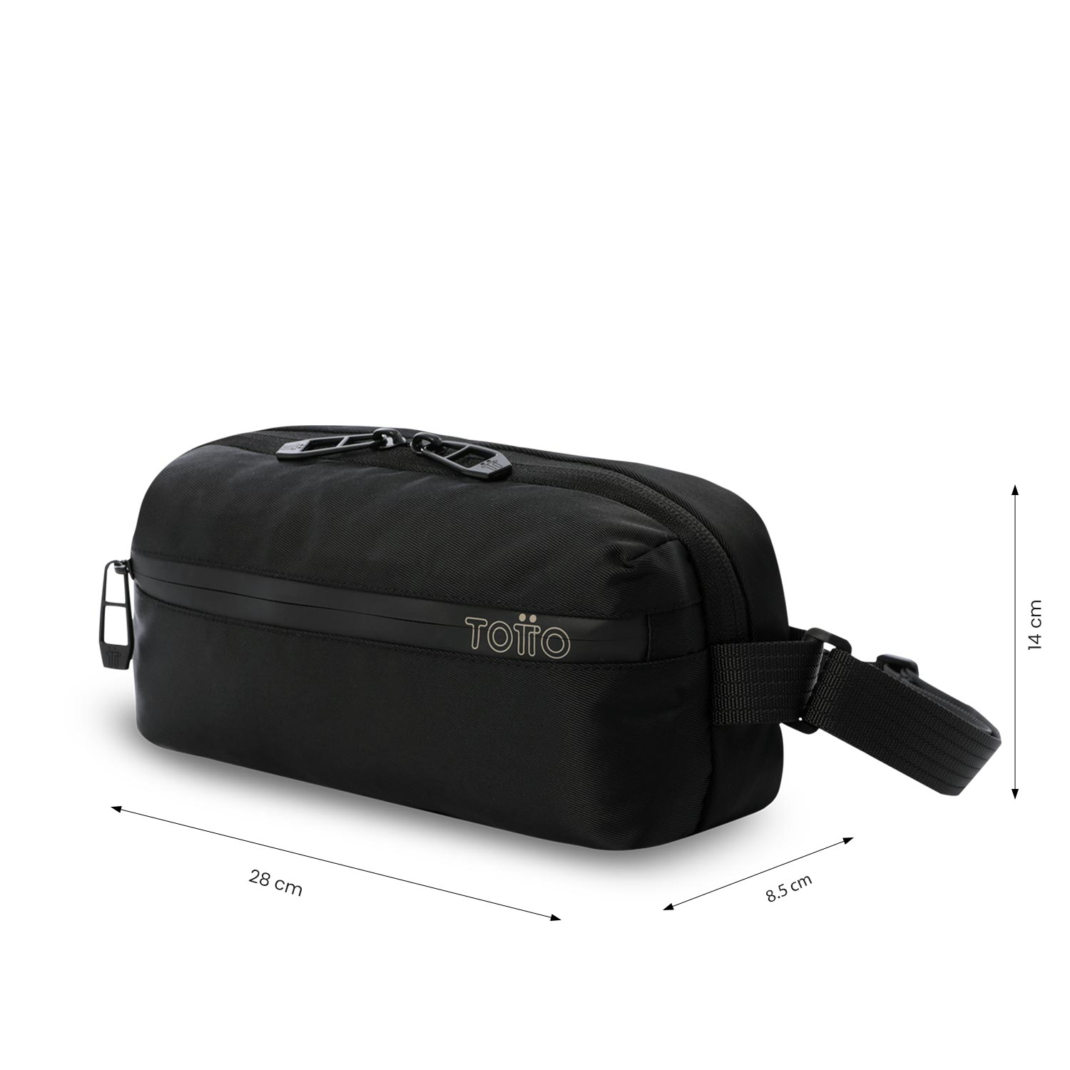 Bolsa de Cintura Totto Daytona Preto-3
