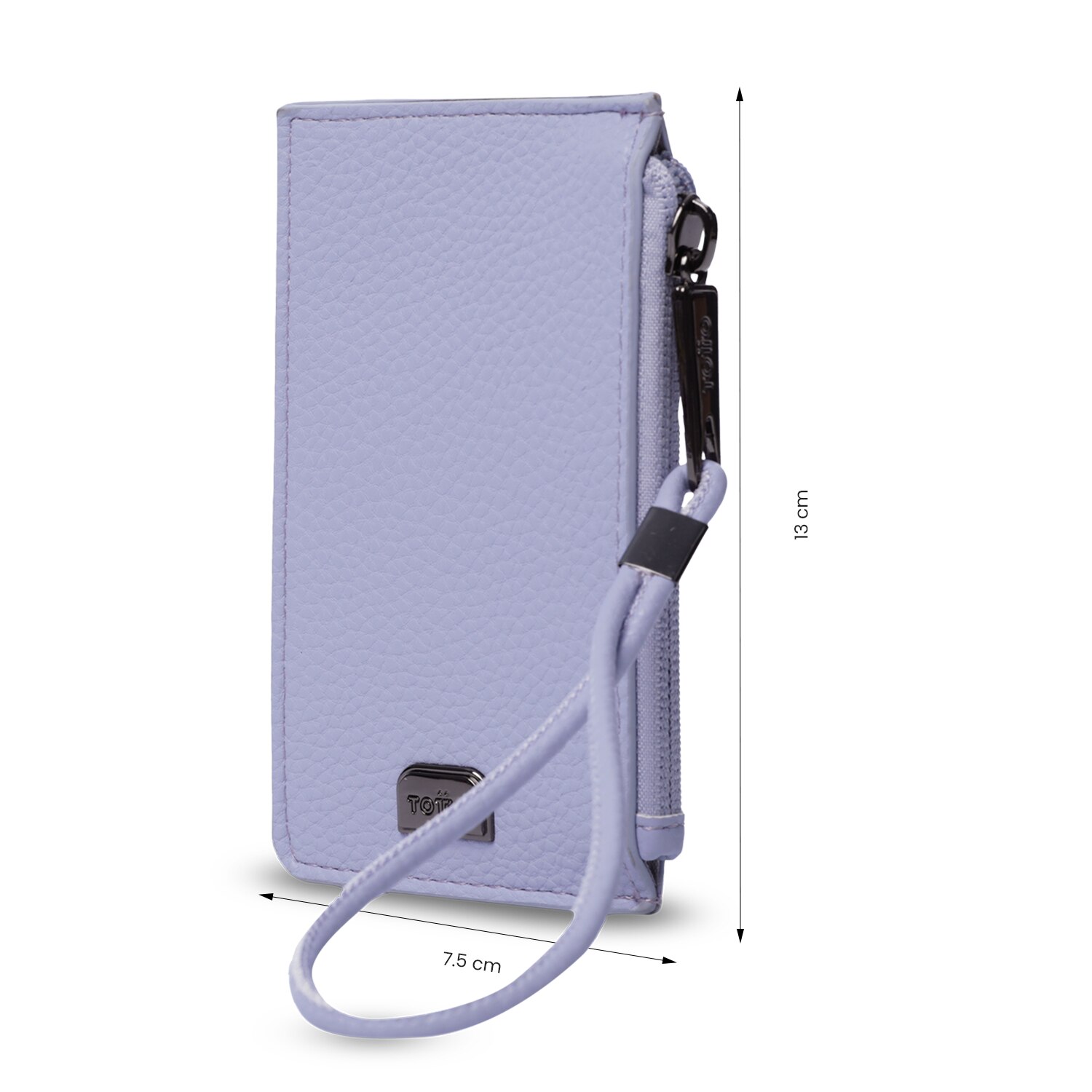 Portadocumentos Totto Smooth com Organizador Interior e Alça Fixa Roxo-2