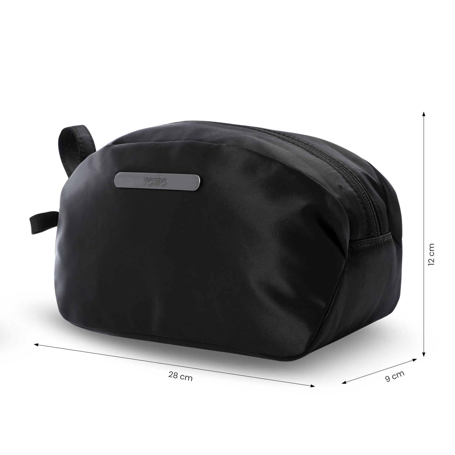 Estojo Totto Bel 2 de Design Compacto Preto-2