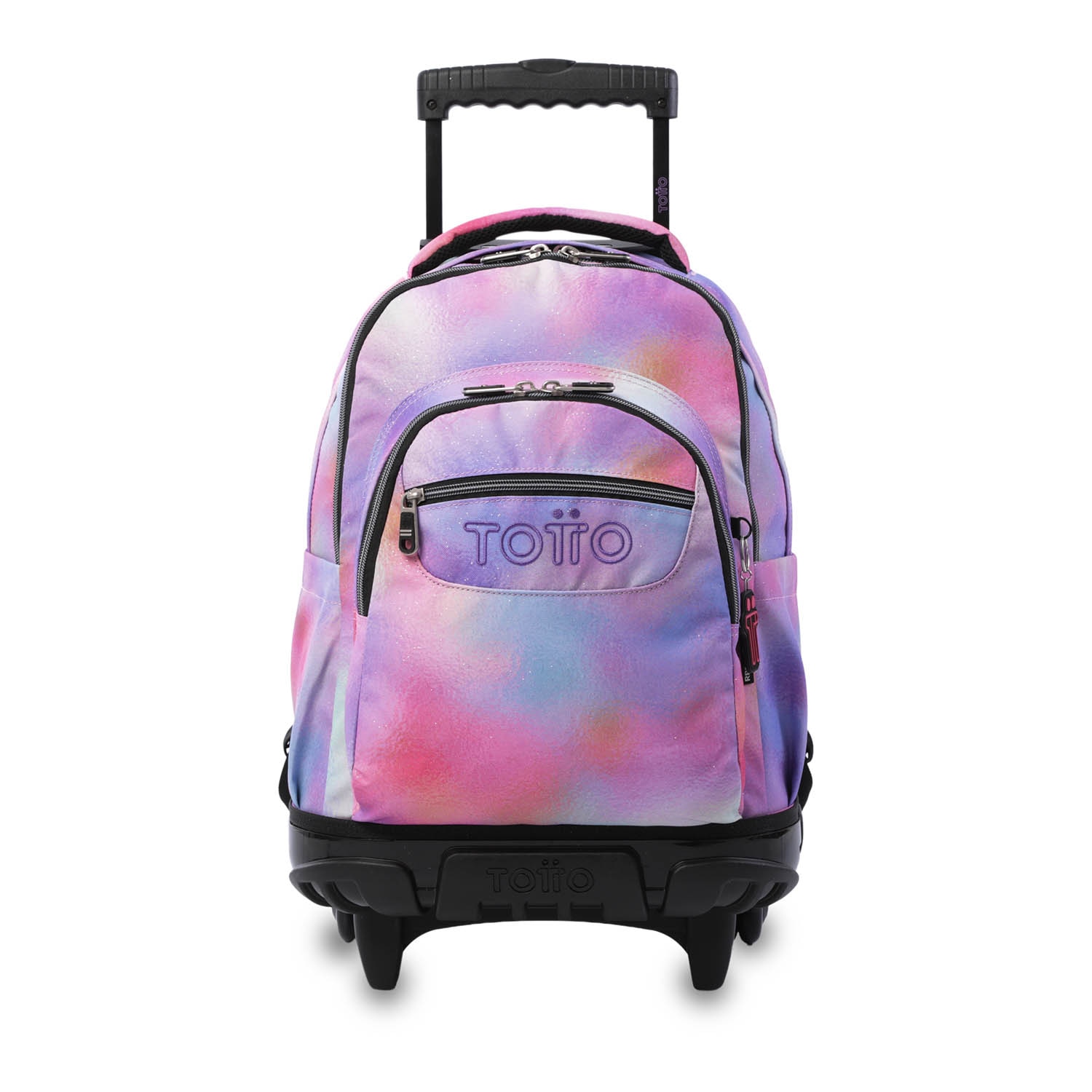 Imagem 0 de Mochila Escolar com Rodas Totto Renglones Glitter