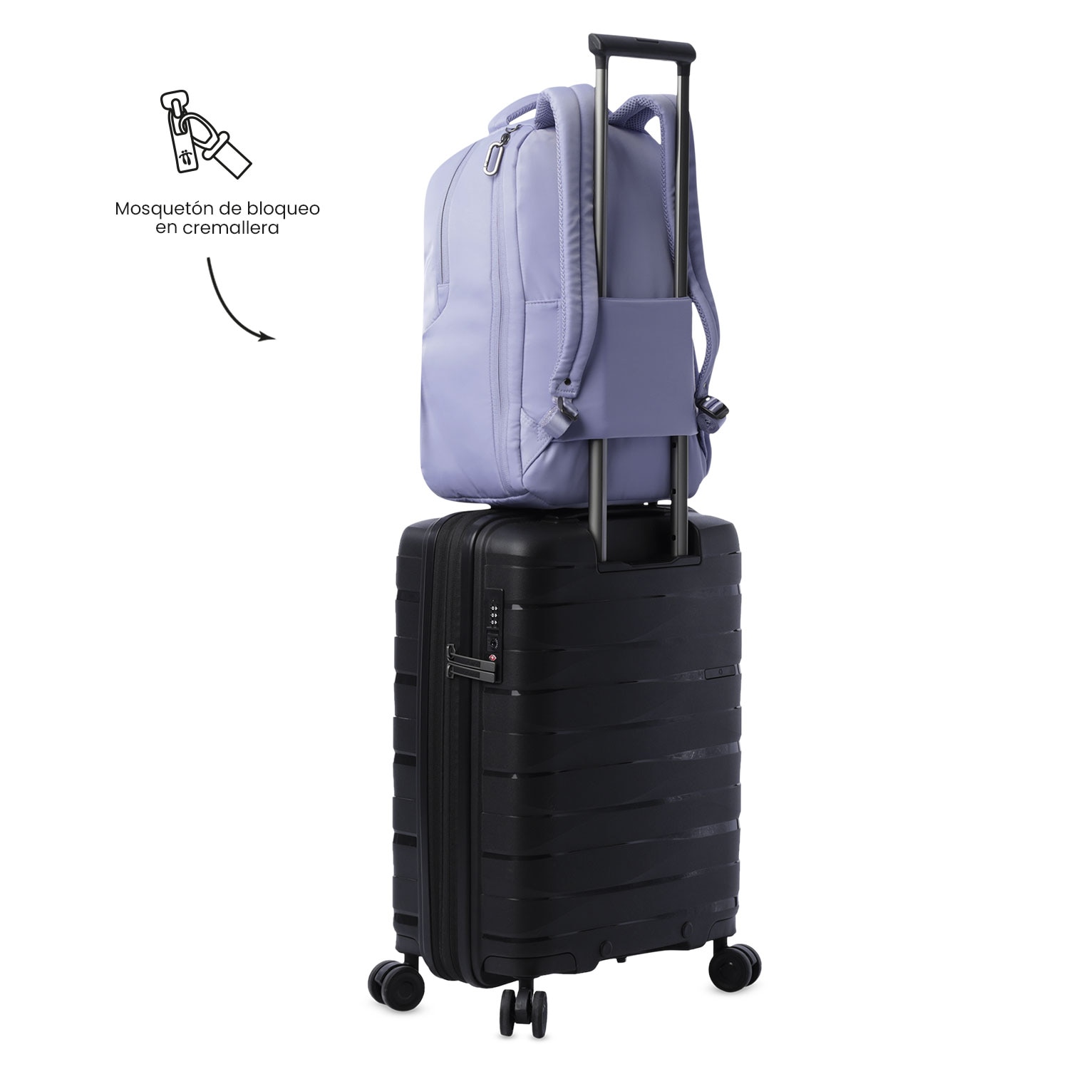 Mochila Executiva Totto Adelaide 2 2.0 Roxo-8