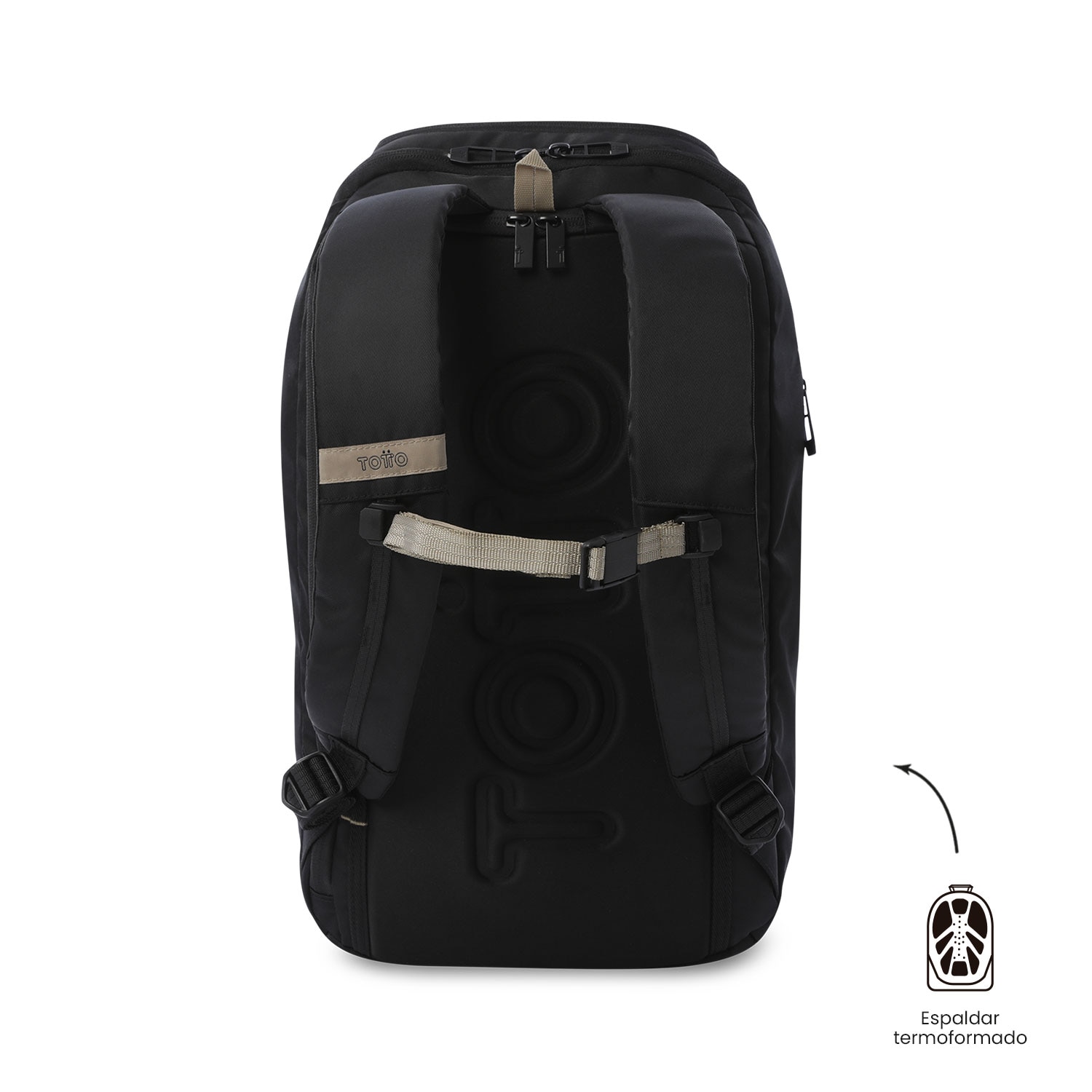 Mochila Executiva Totto Daytona Preto-4