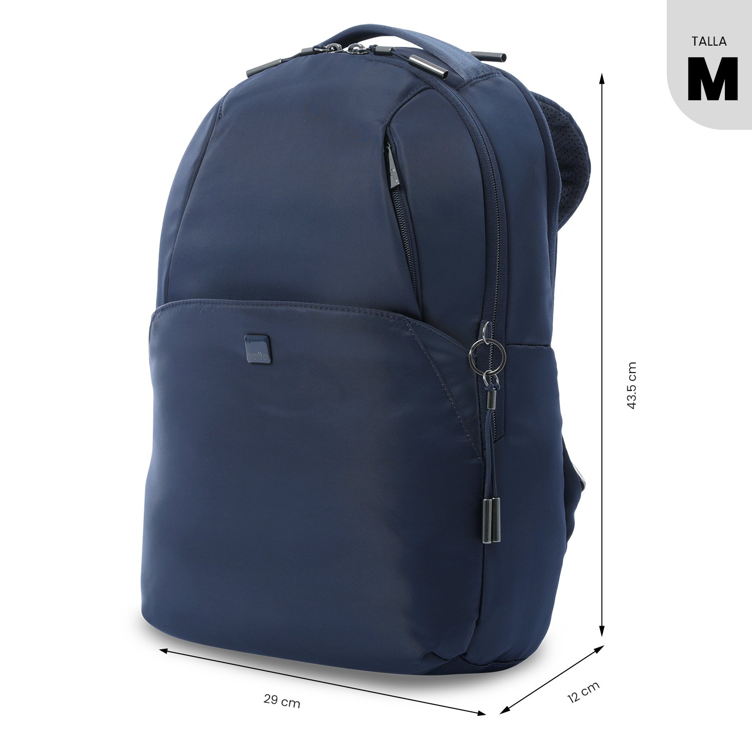 Mochila Executiva Totto Roxanne M Azul-3