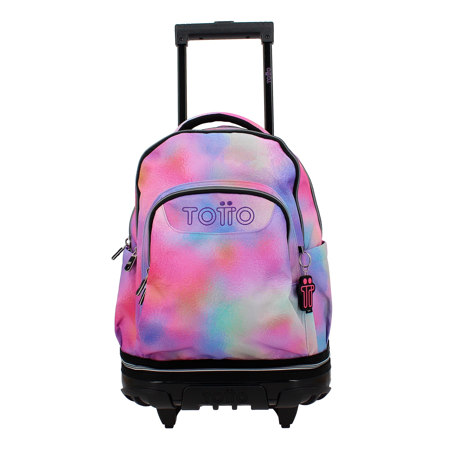 Imagem 0 de Mochila Escolar com Rodas Totto Tiza Glitter