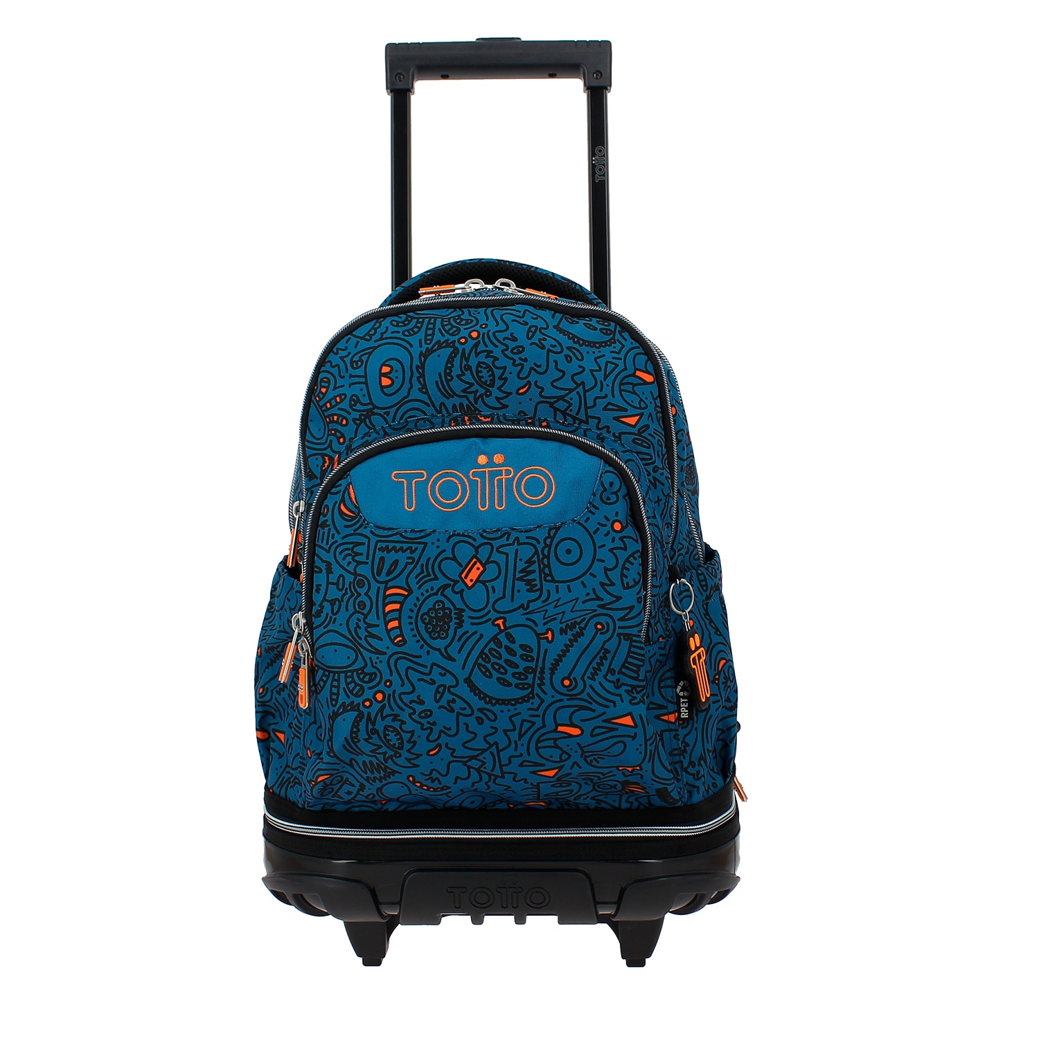 Imagem 0 de Mochila Escolar com Rodas Totto Tiza