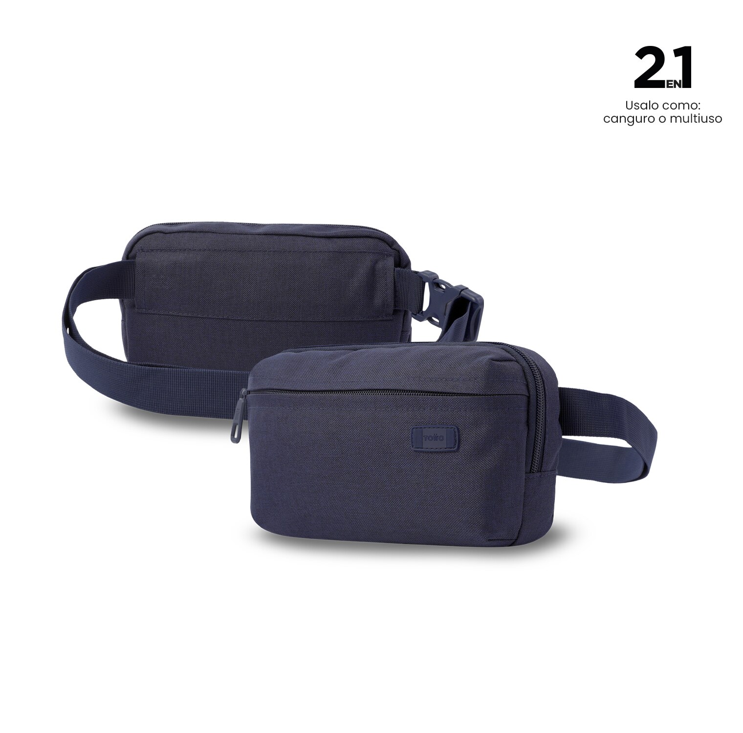 Bolsa de Cintura Totto Riva Azul-6