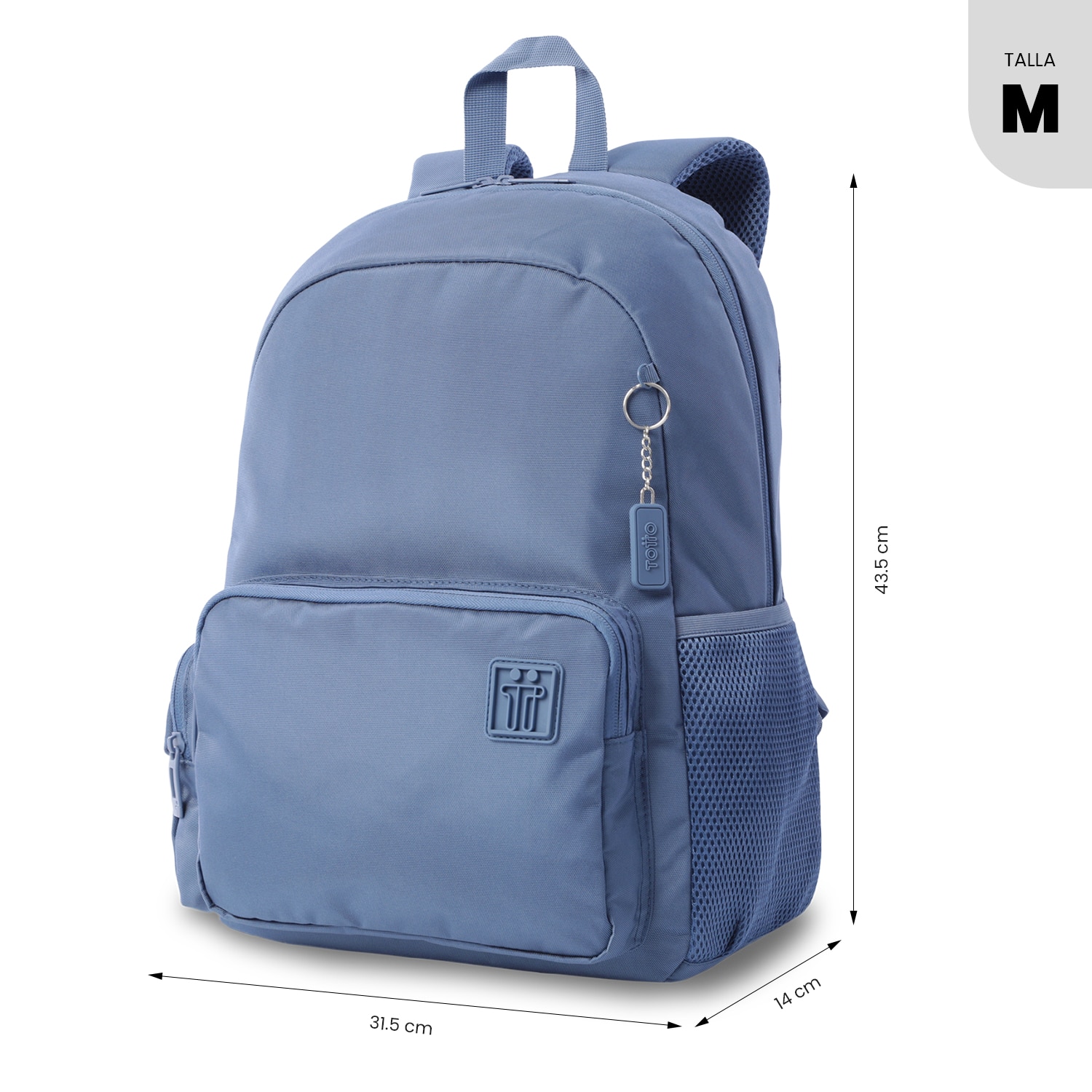 Mochila Executiva Totto Kobe Azul-4
