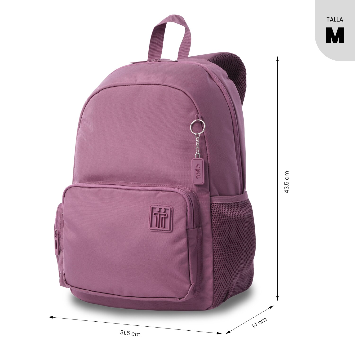 Mochila Executiva Totto Kobe Roxo-4