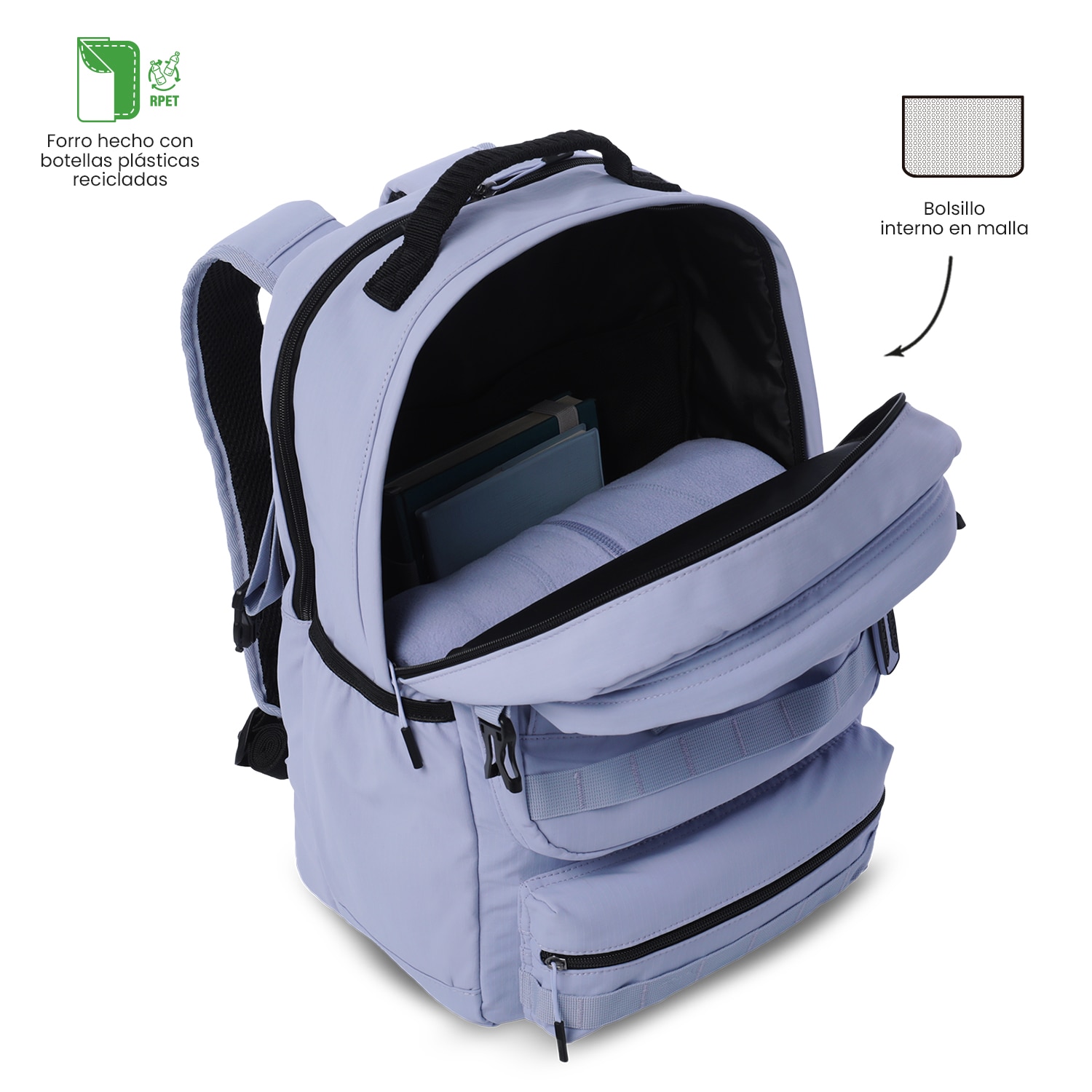 Mochila Executiva Totto Spa Xl Roxo-8