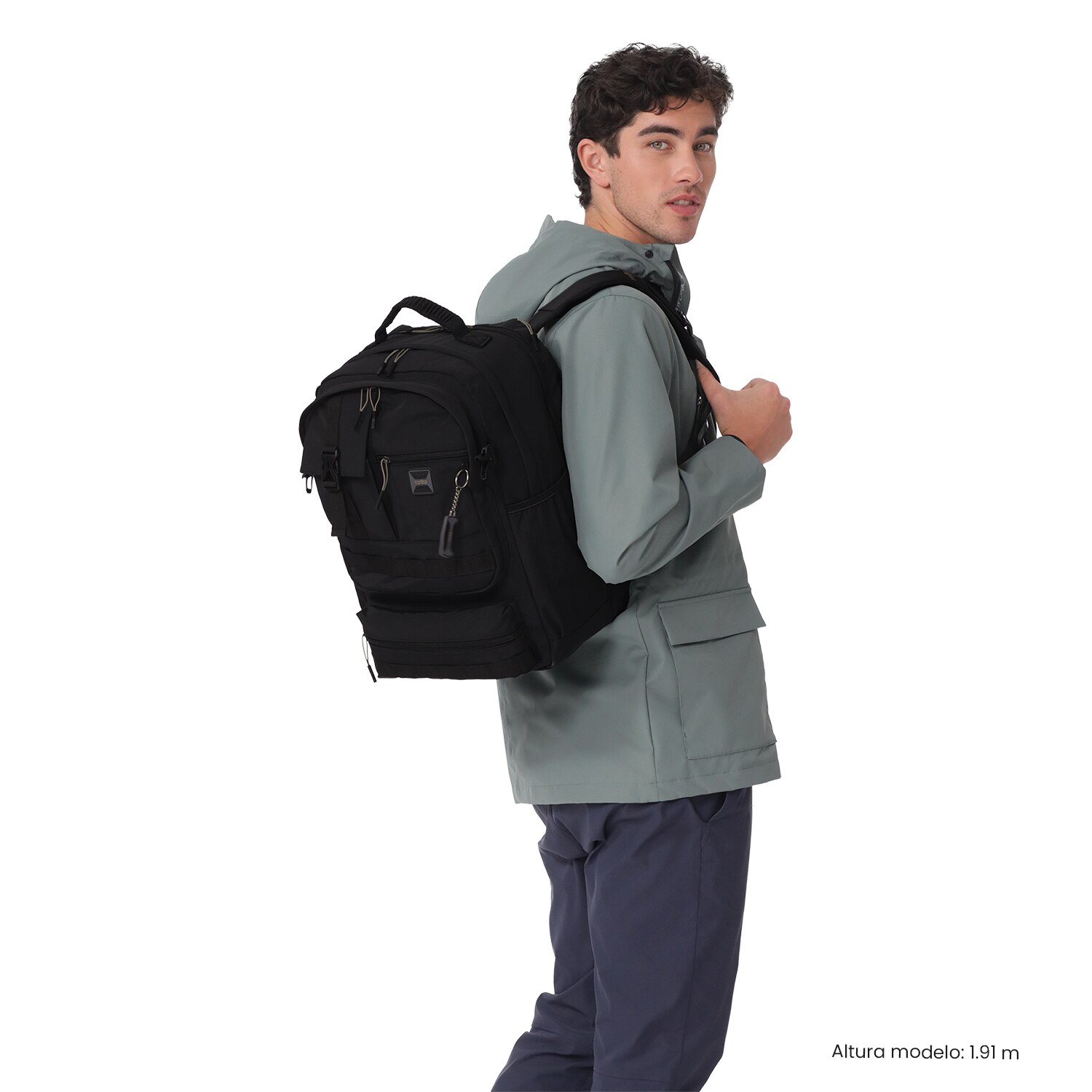 Mochila Executiva Totto Spa Xl Preto-3
