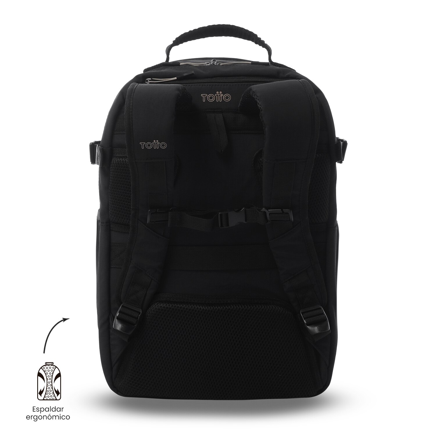 Mochila Executiva Totto Spa Xl Preto-5