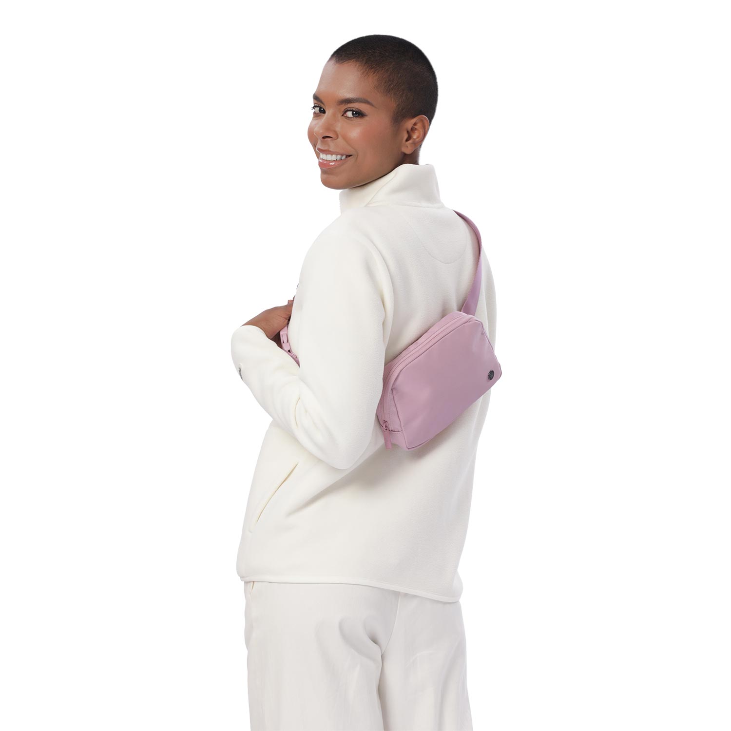 Bolsa de Cintura Totto Freya Roxo-7