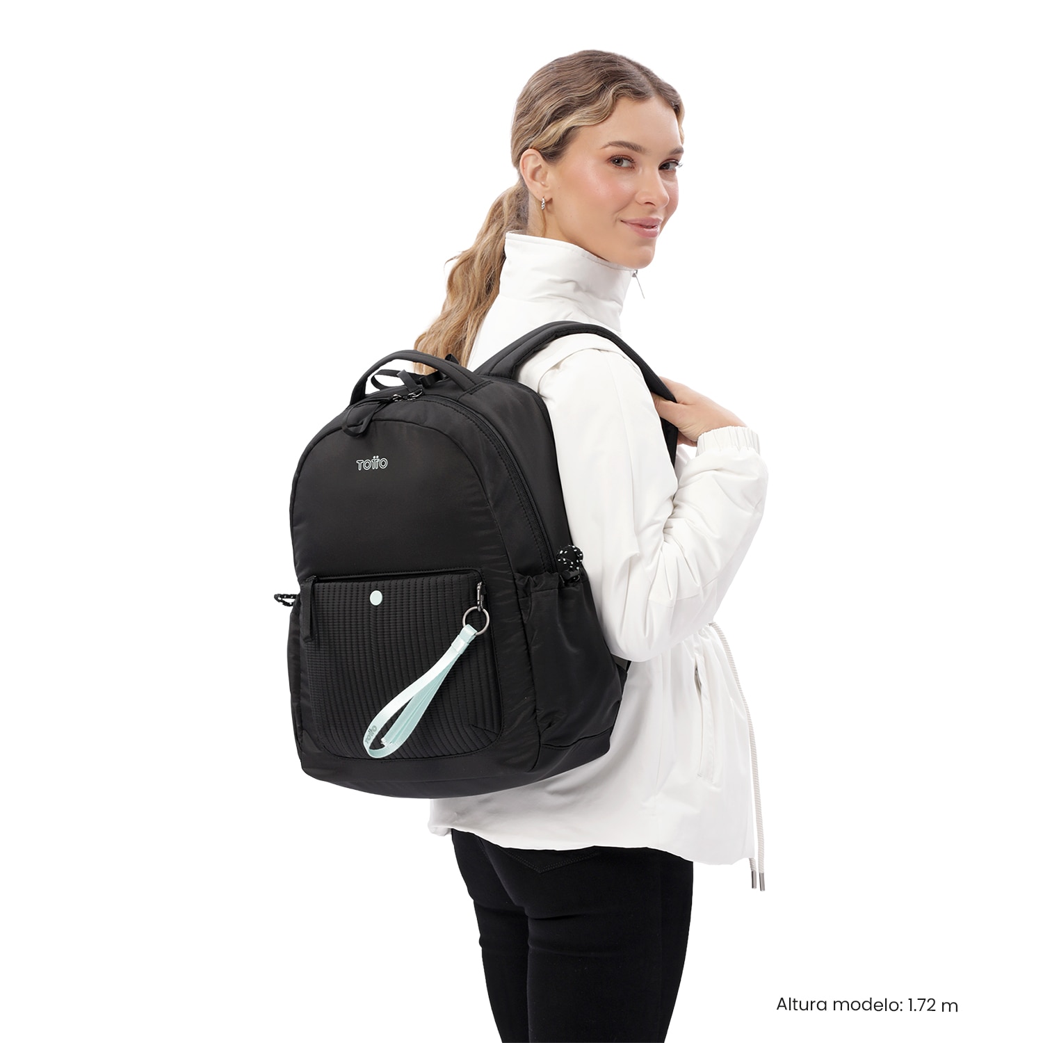 Mochila Executiva Totto Praga Preto-3