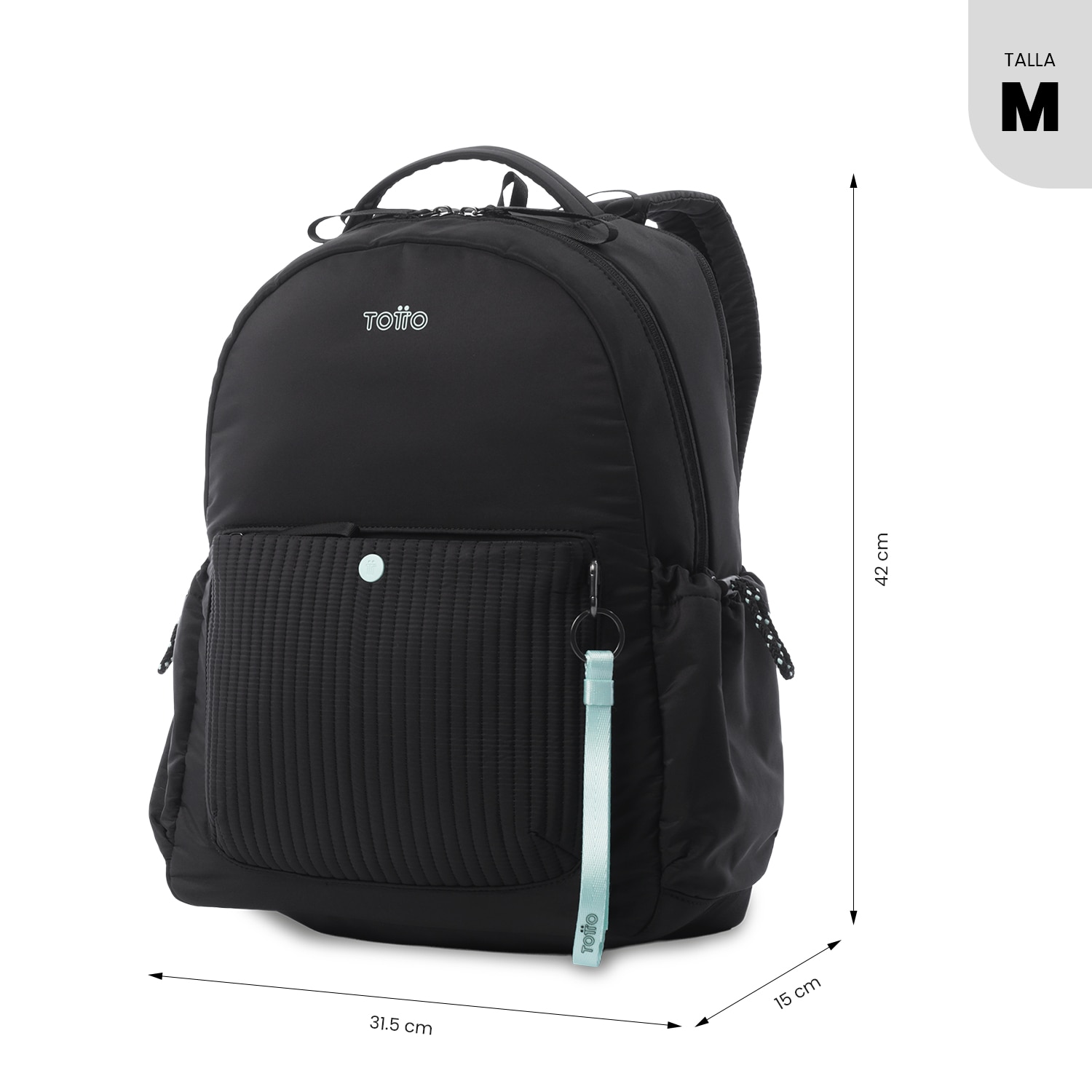 Mochila Executiva Totto Praga Preto-4